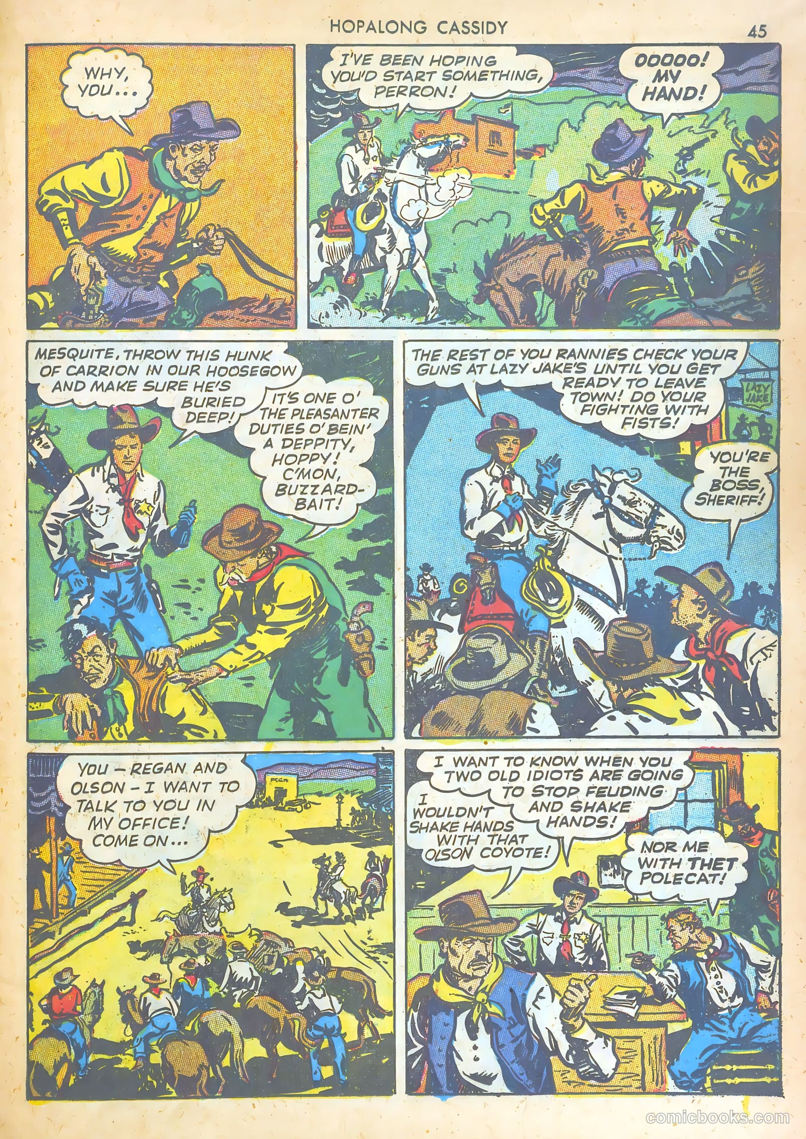 Hopalong Cassidy #1 — page 44 of 67