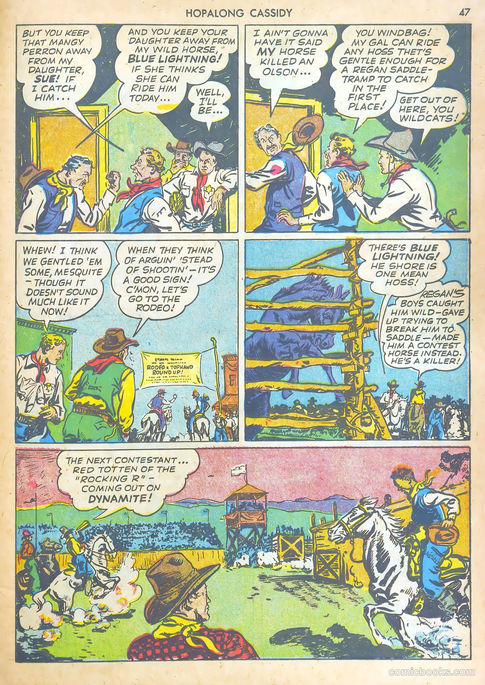 Hopalong Cassidy #1 — page 46 of 67