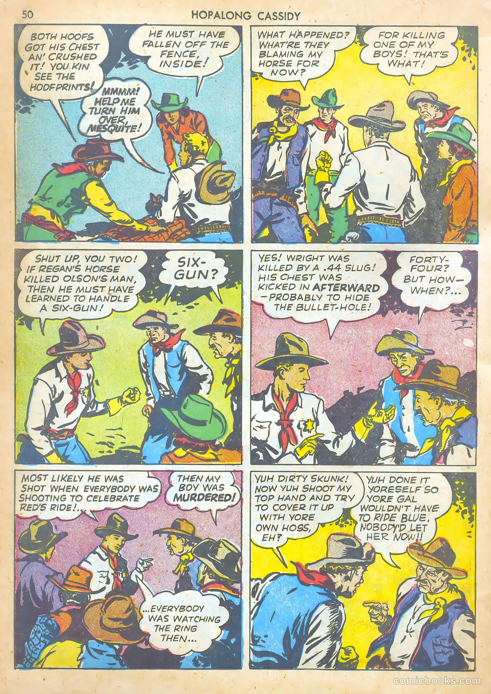 Hopalong Cassidy #1 — page 49 of 67