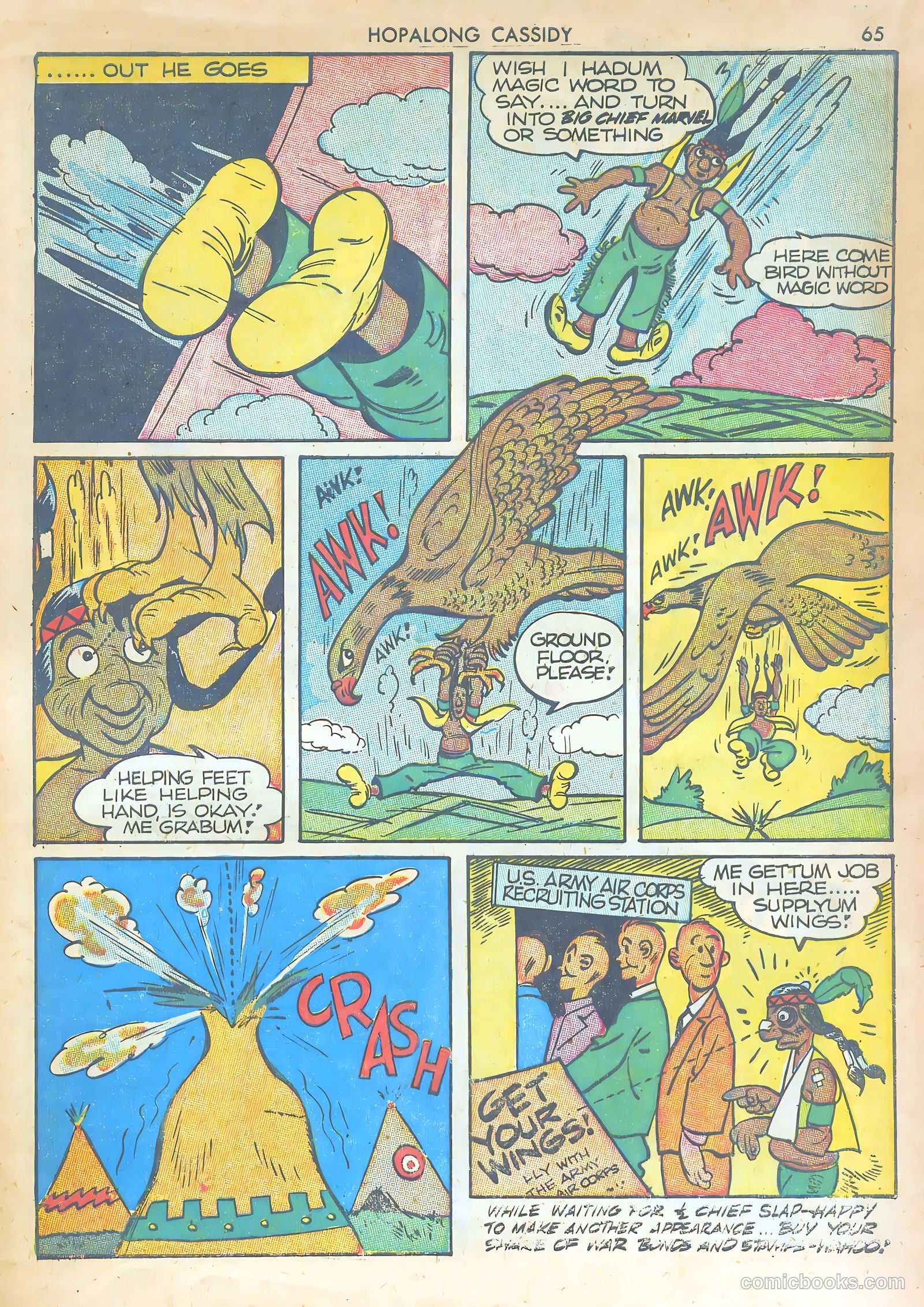 Hopalong Cassidy #1 — page 64 of 67