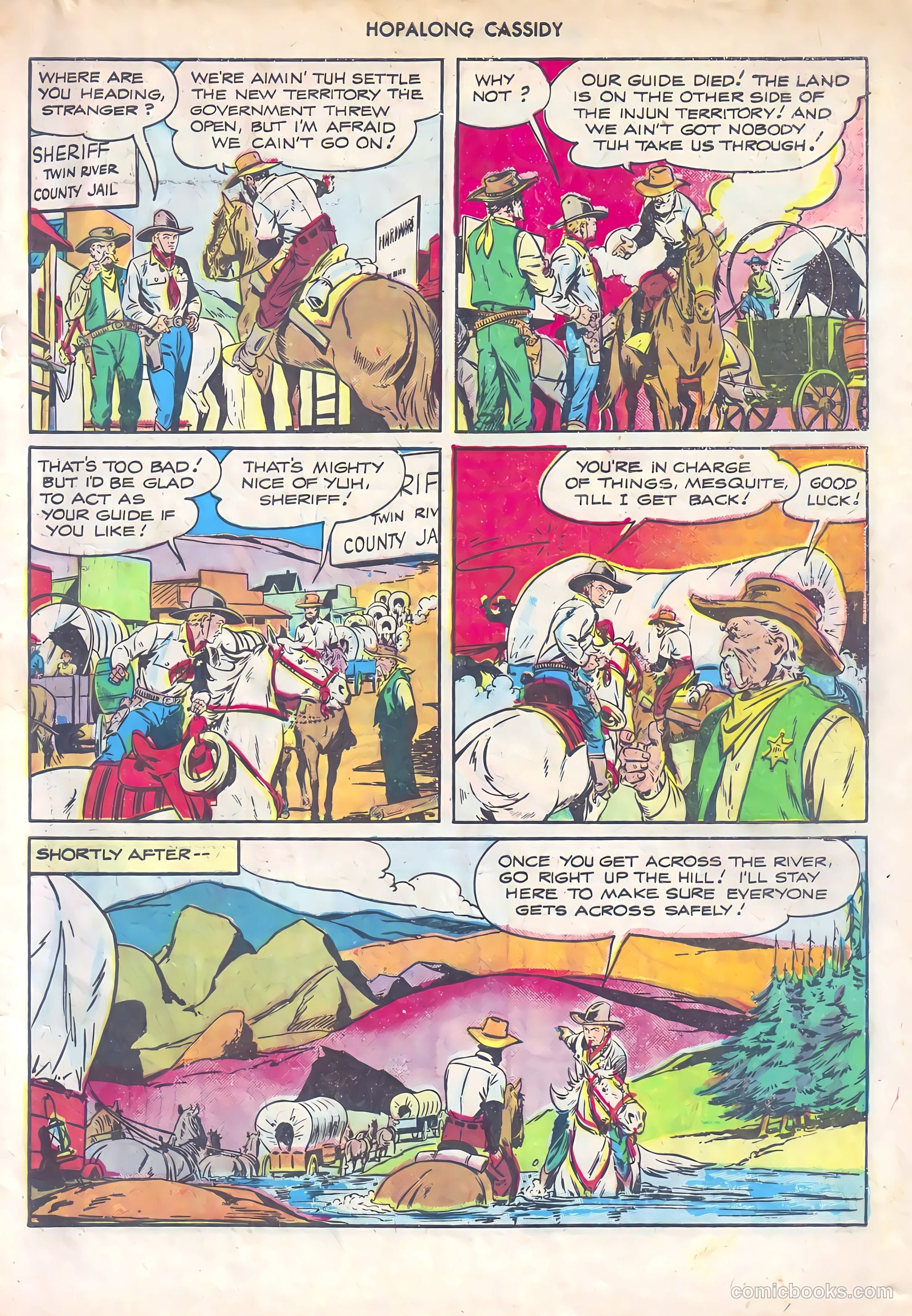 Hopalong Cassidy #10 — page 5 of 52