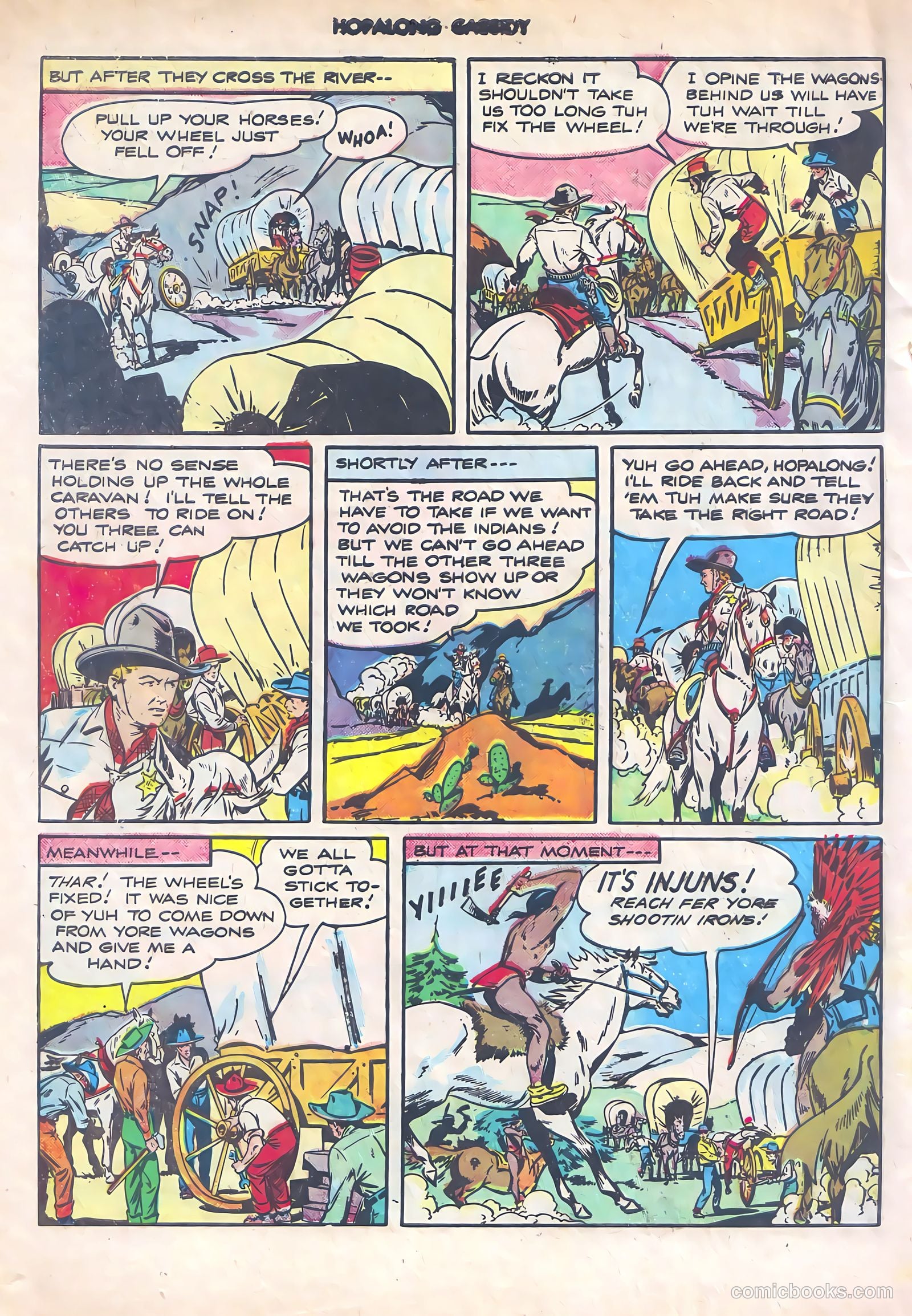 Hopalong Cassidy #10 — page 6 of 52