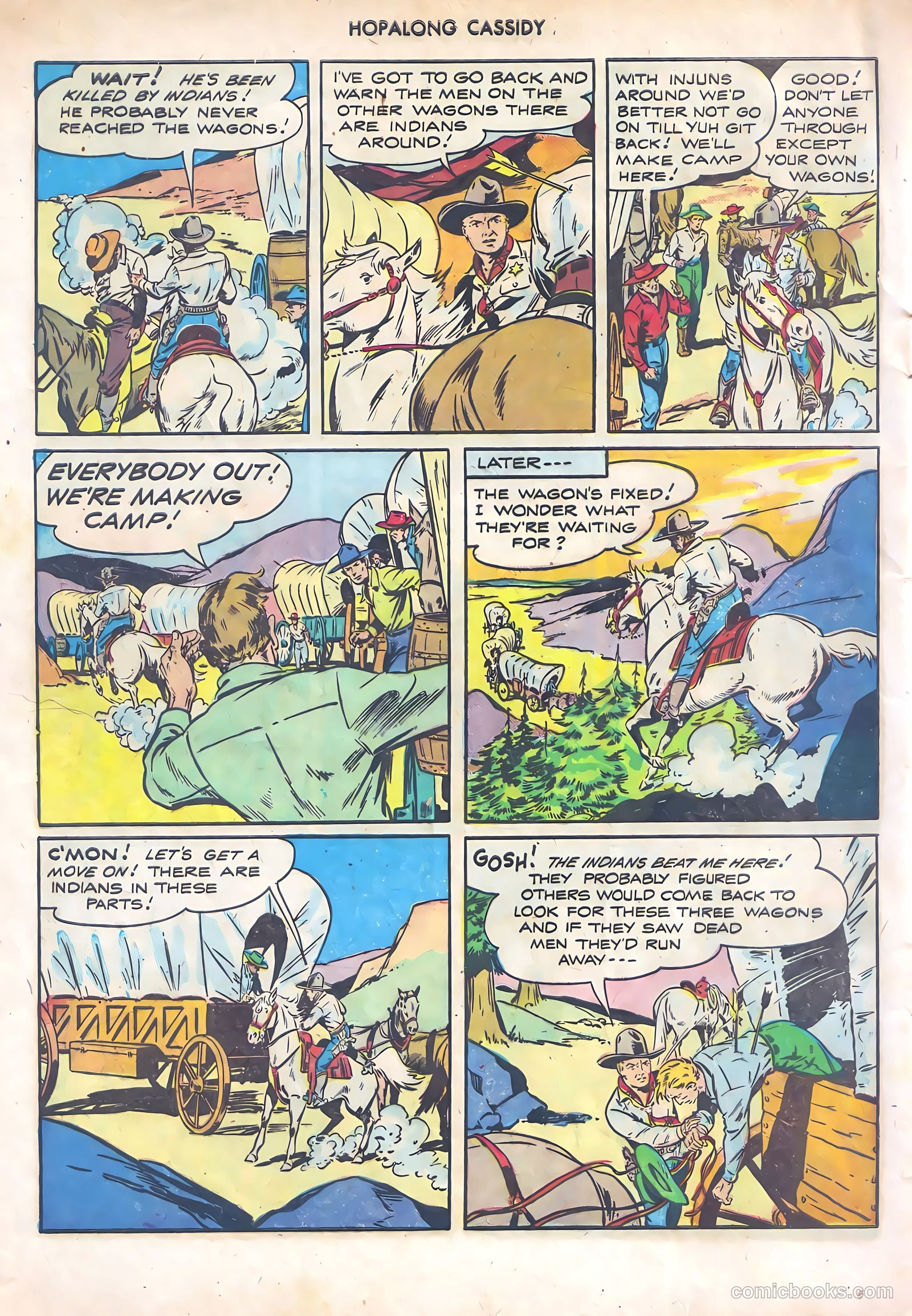Hopalong Cassidy #10 — page 8 of 52
