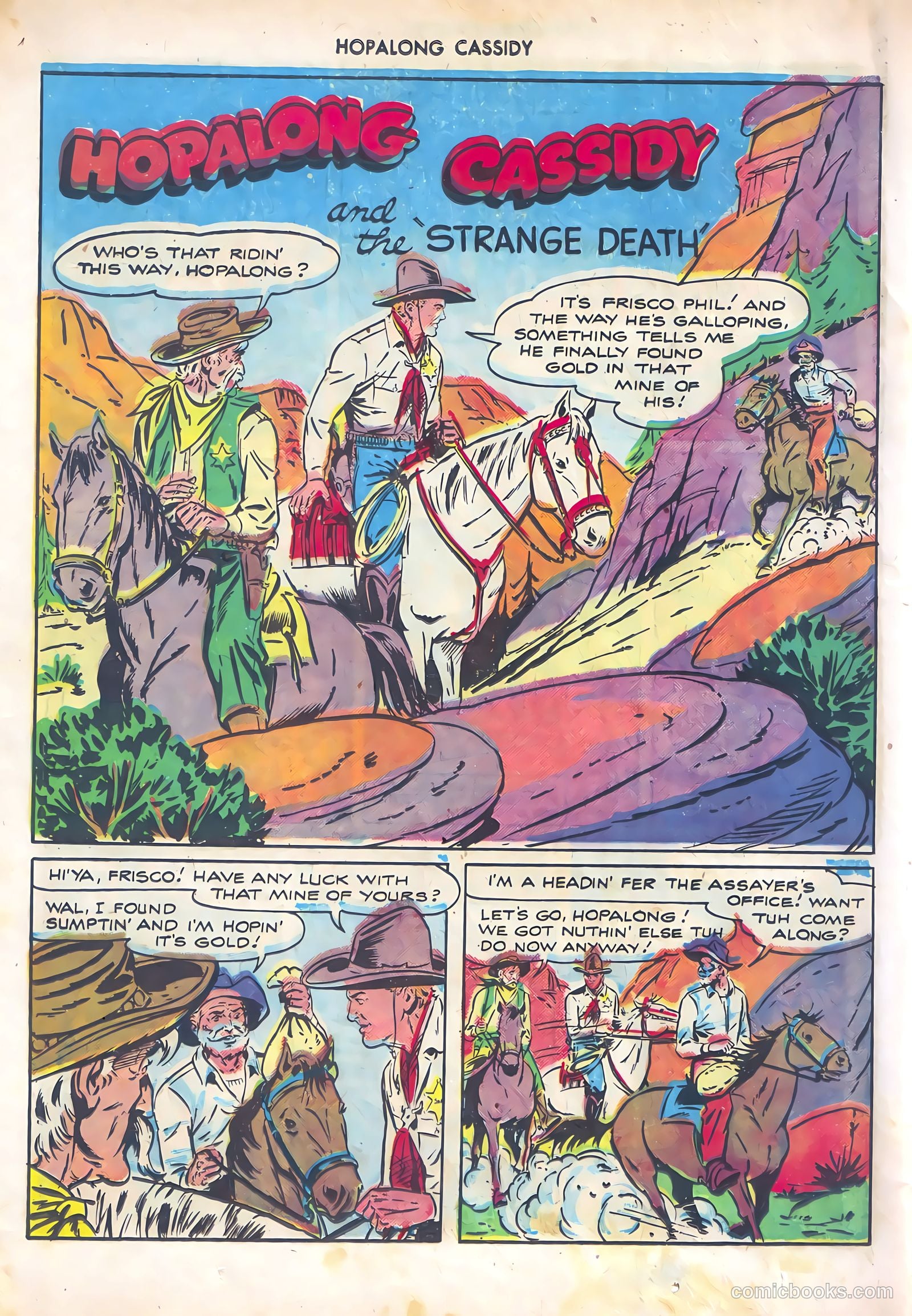 Hopalong Cassidy #10 — page 16 of 52