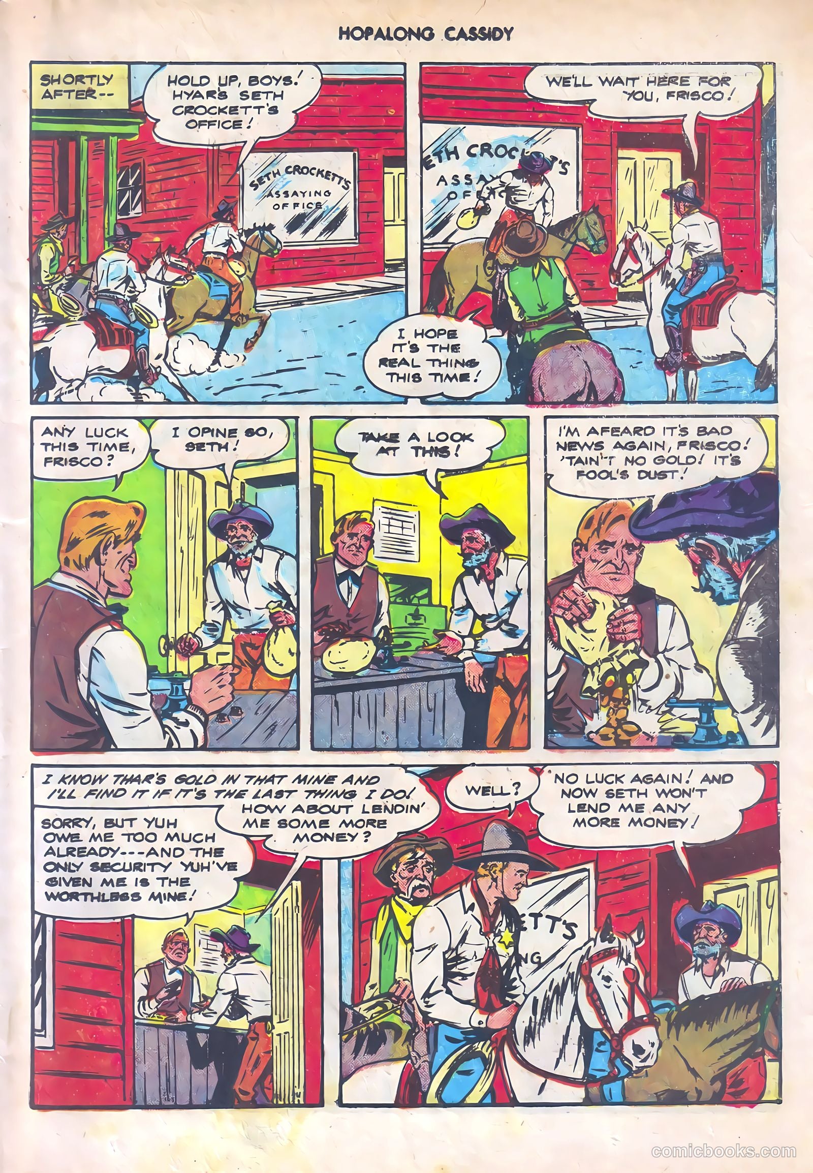Hopalong Cassidy #10 — page 17 of 52