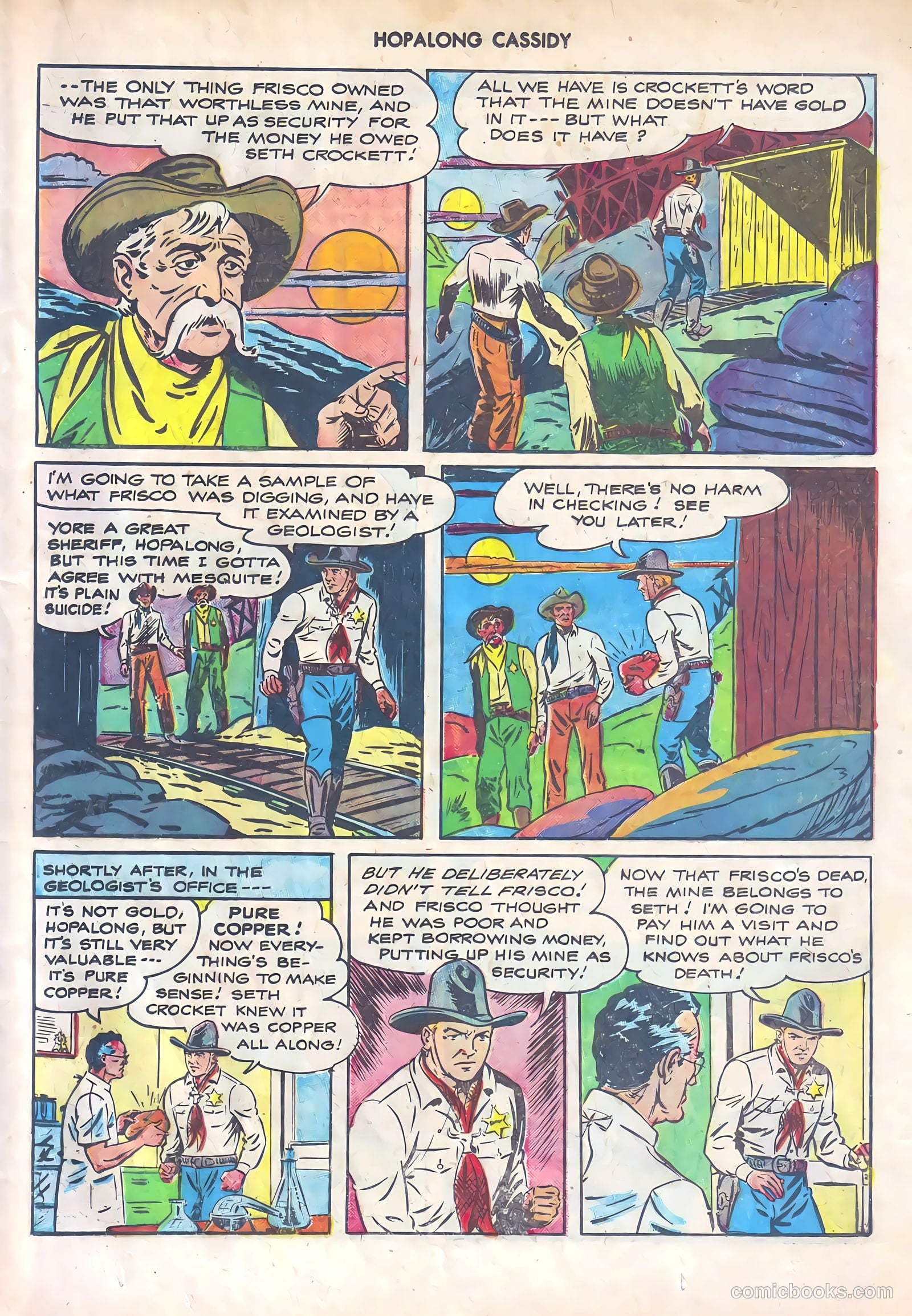 Hopalong Cassidy #10 — page 19 of 52