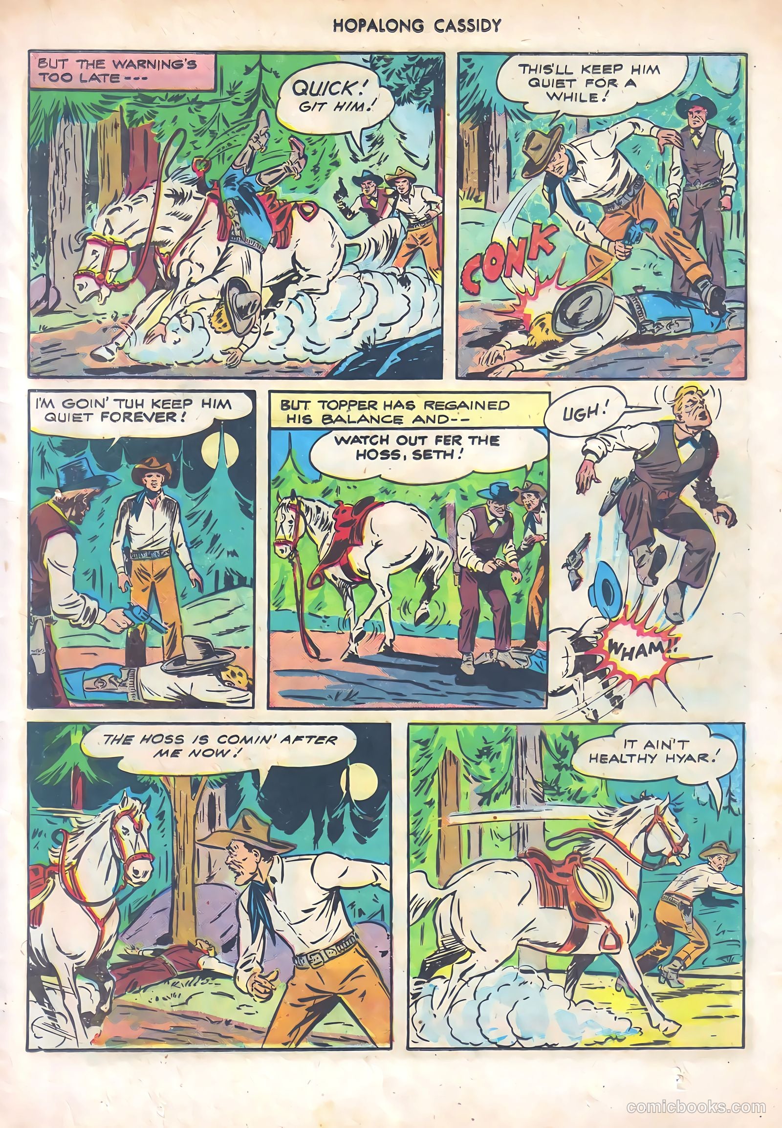 Hopalong Cassidy #10 — page 21 of 52