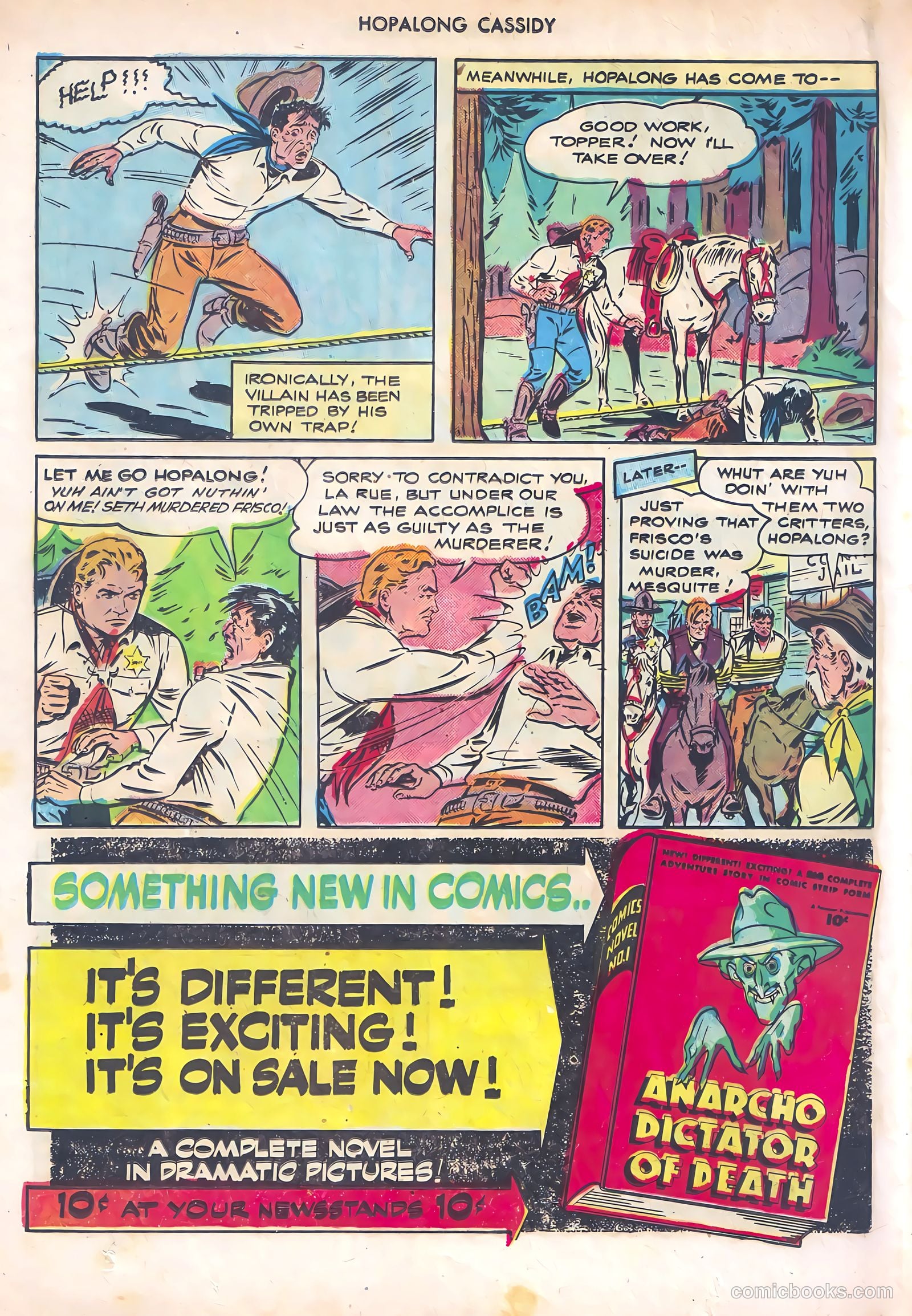 Hopalong Cassidy #10 — page 22 of 52