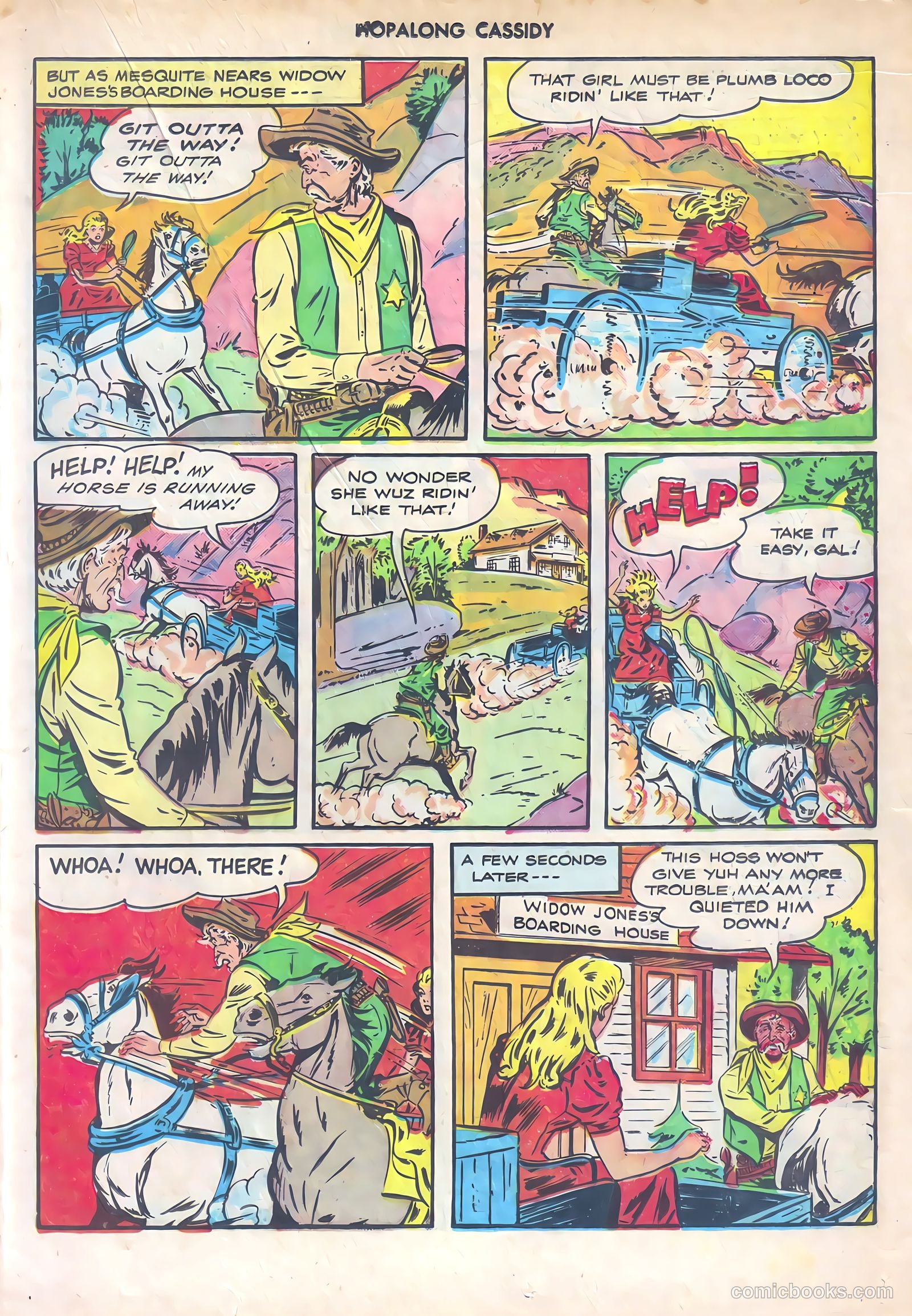 Hopalong Cassidy #10 — page 27 of 52