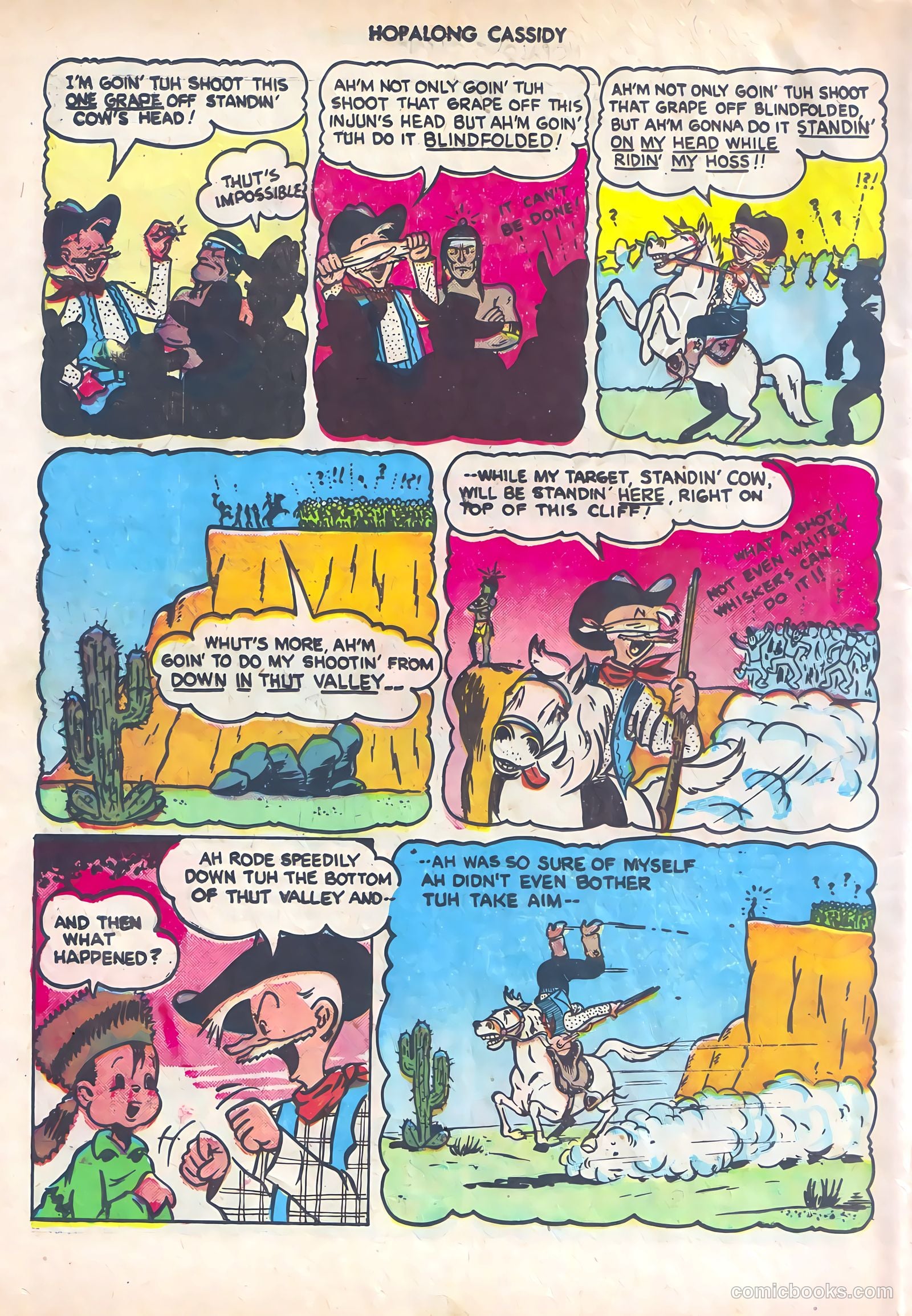 Hopalong Cassidy #10 — page 36 of 52