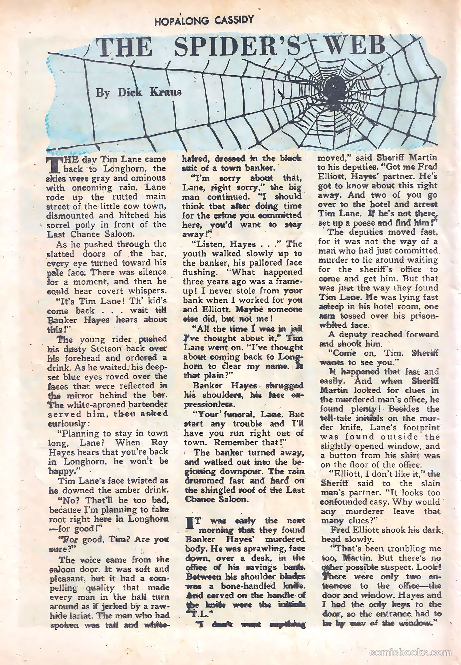 Hopalong Cassidy #10 — page 38 of 52