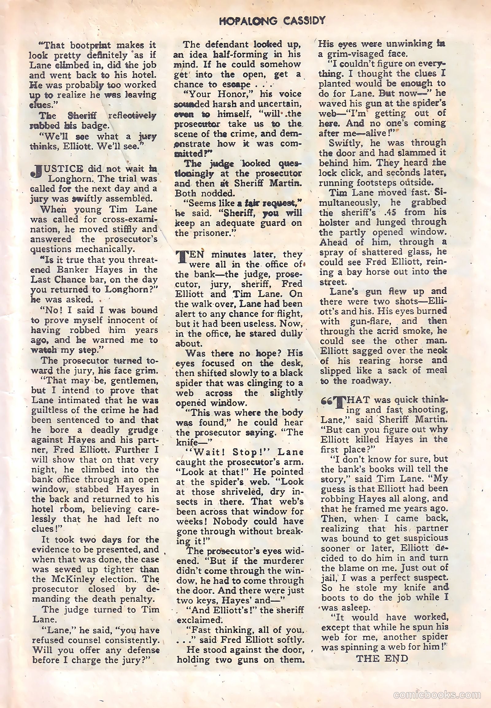 Hopalong Cassidy #10 — page 39 of 52