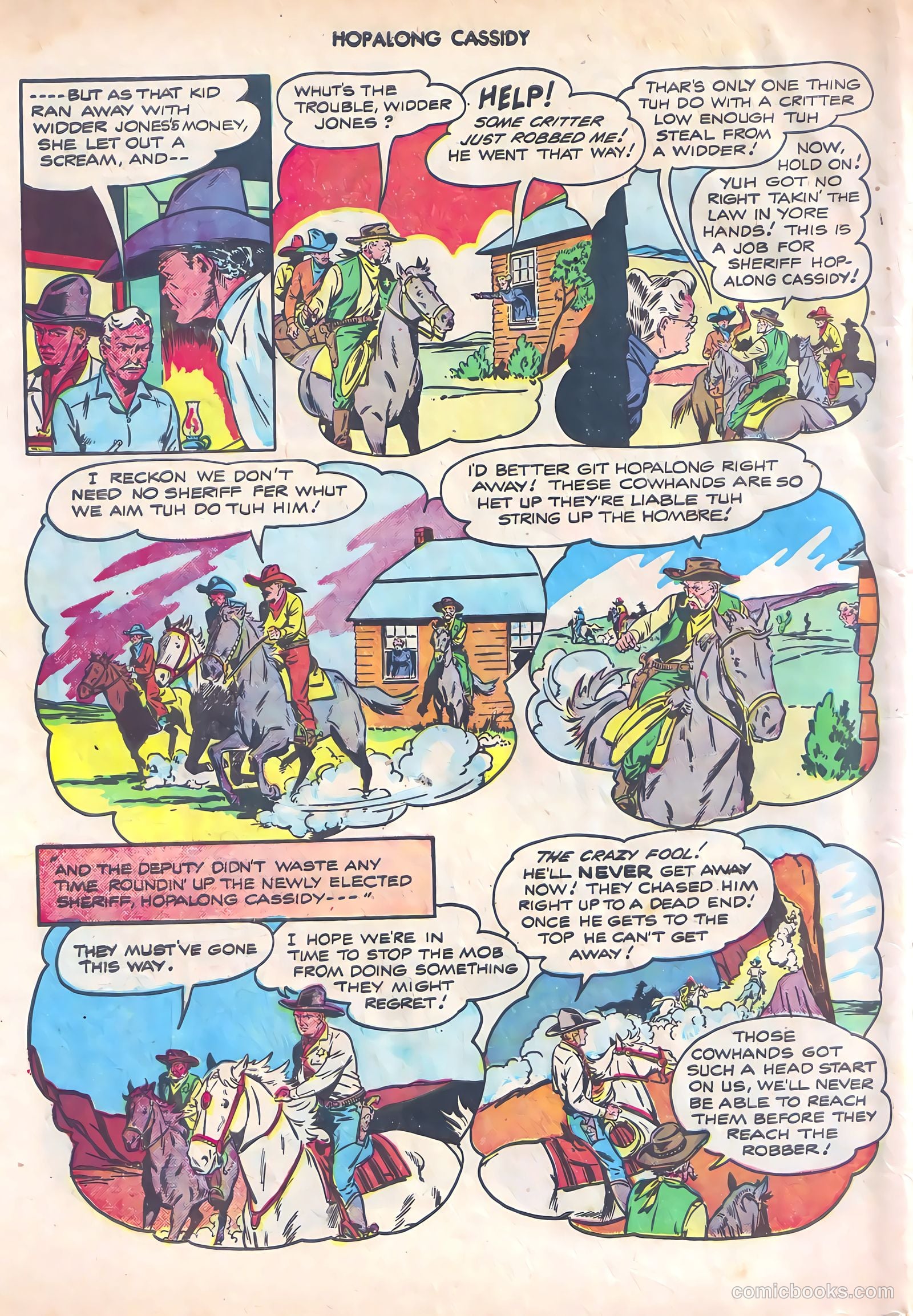 Hopalong Cassidy #10 — page 44 of 52