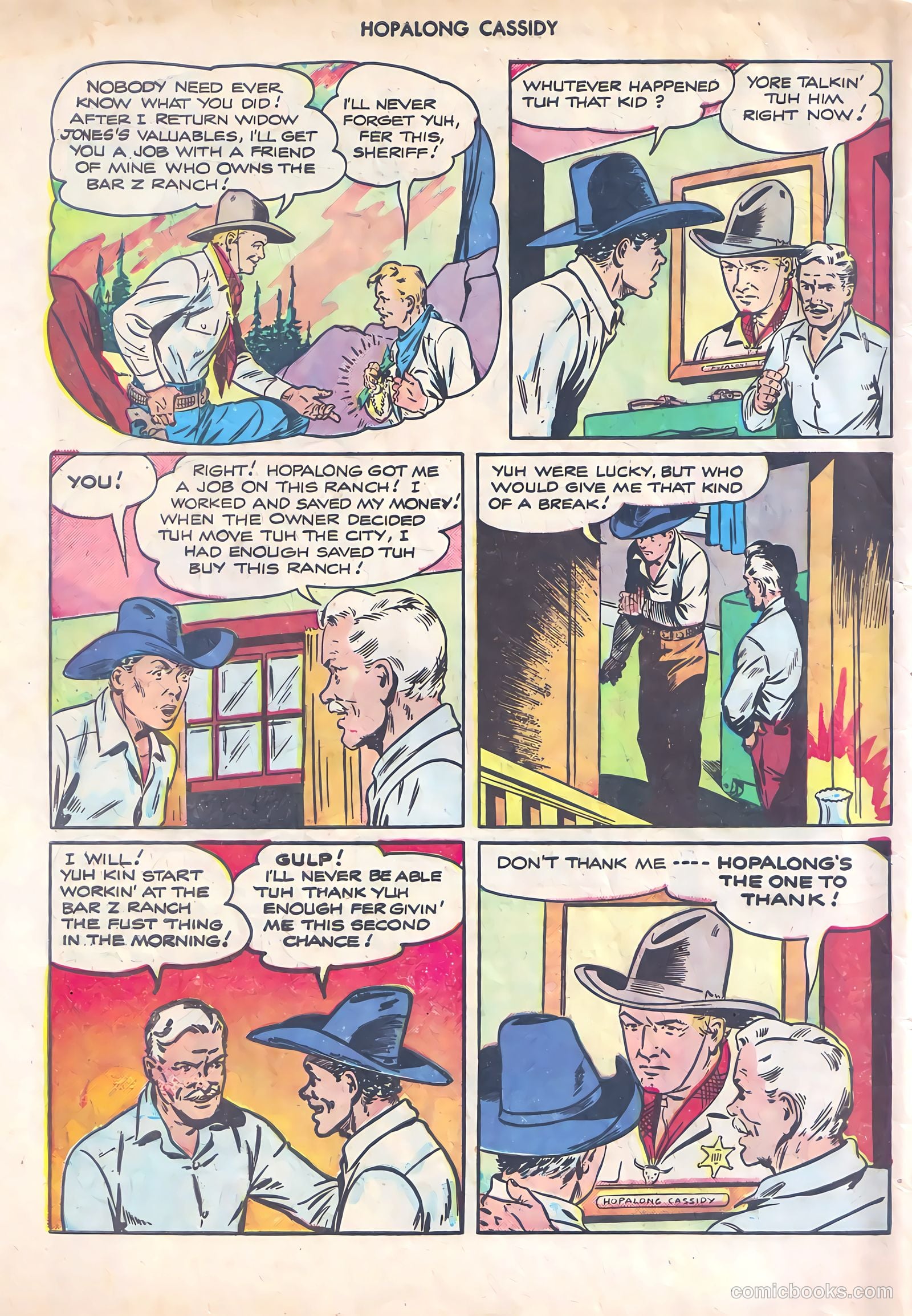 Hopalong Cassidy #10 — page 48 of 52
