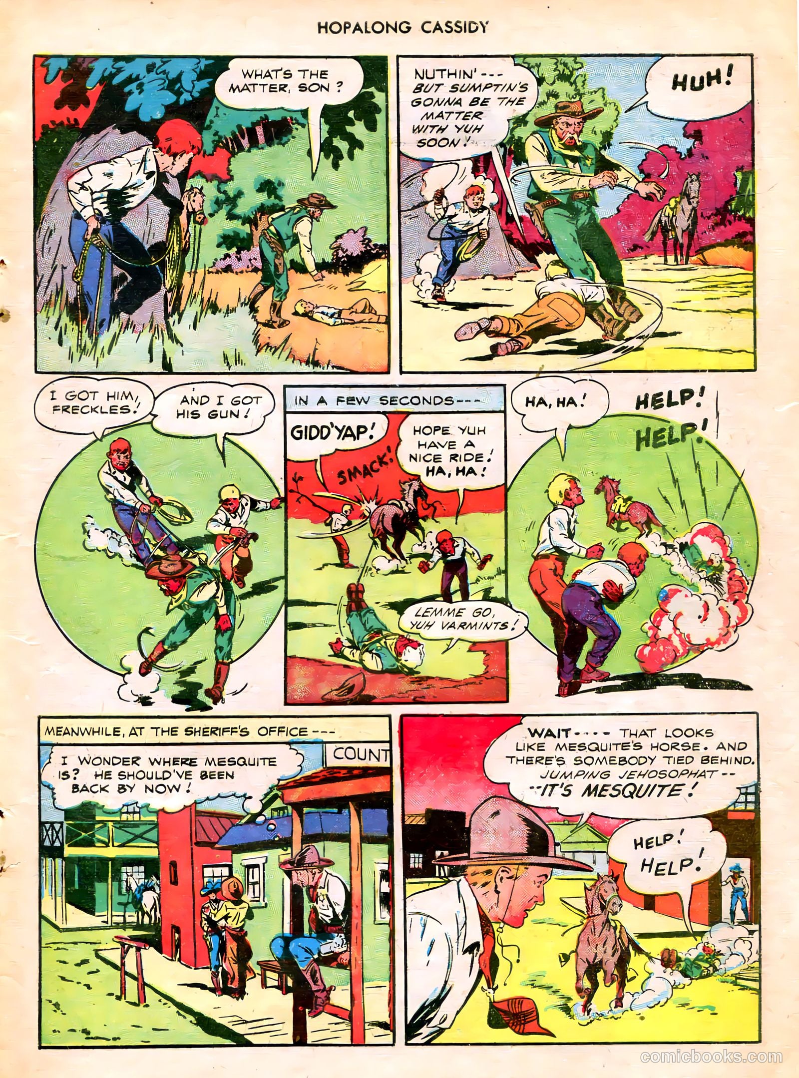 Hopalong Cassidy #11 — page 5 of 52