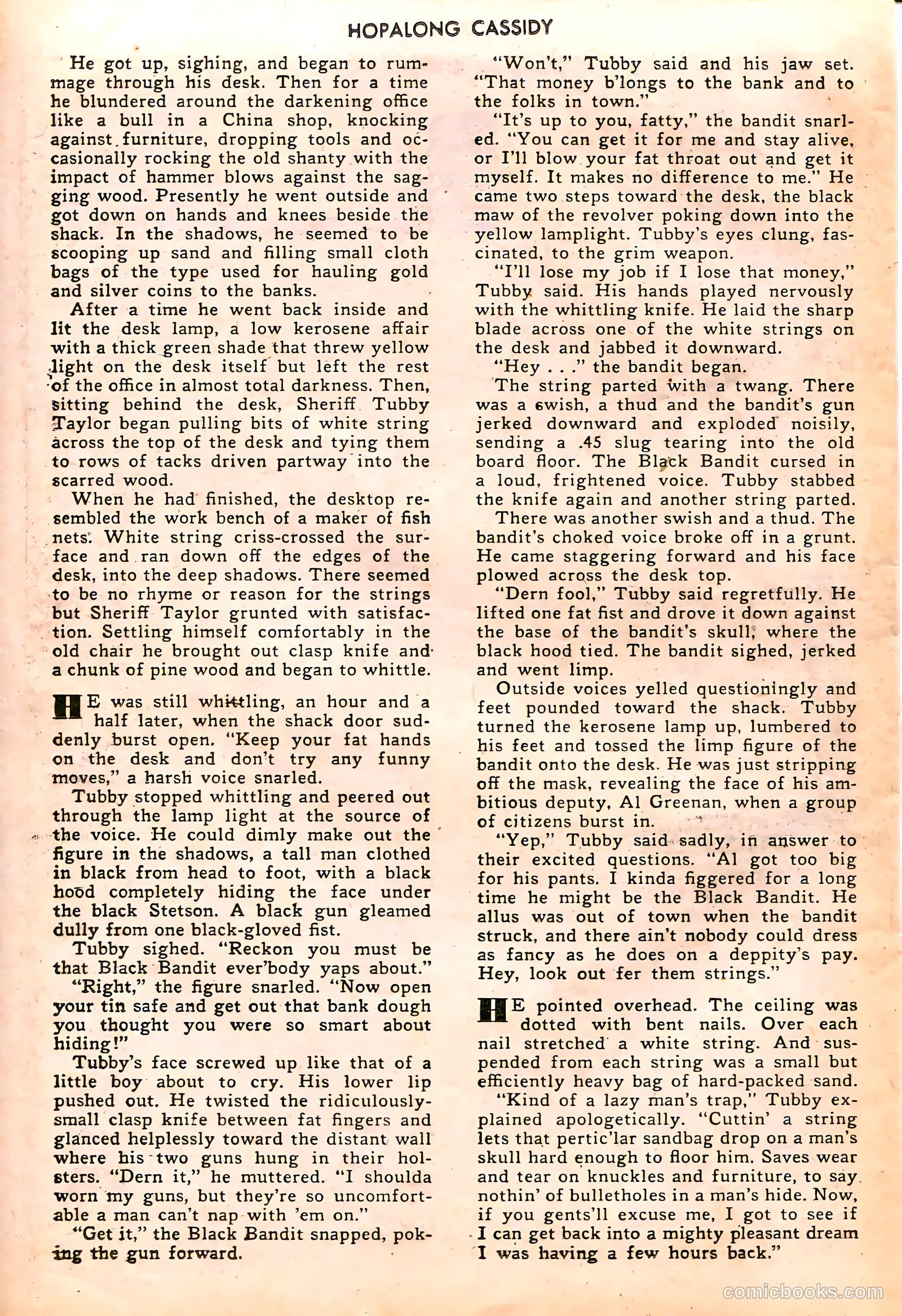 Hopalong Cassidy #11 — page 36 of 52