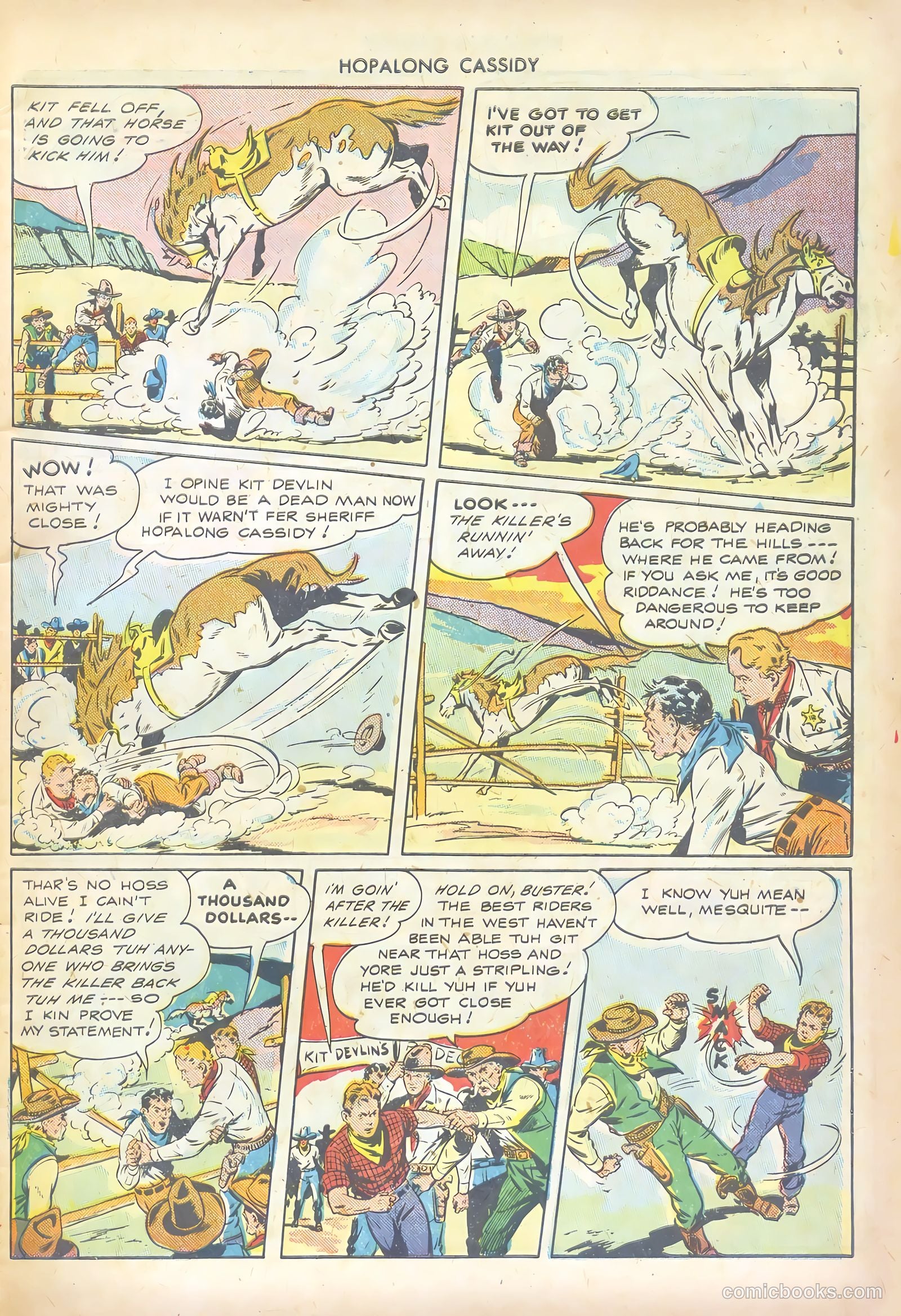 Hopalong Cassidy #12 — page 5 of 52