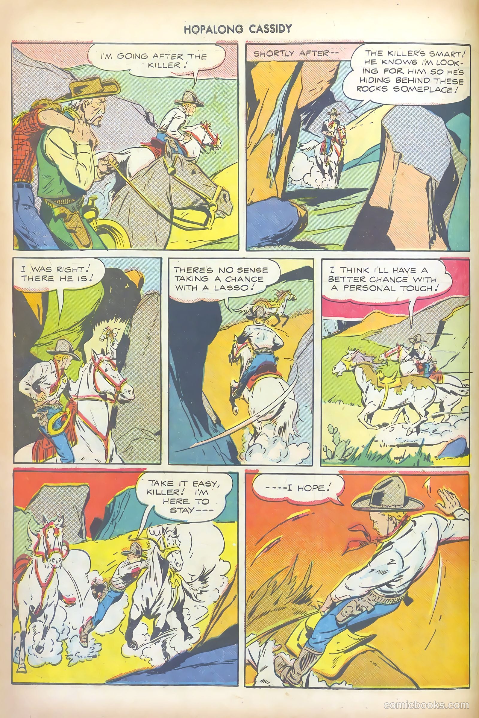 Hopalong Cassidy #12 — page 8 of 52