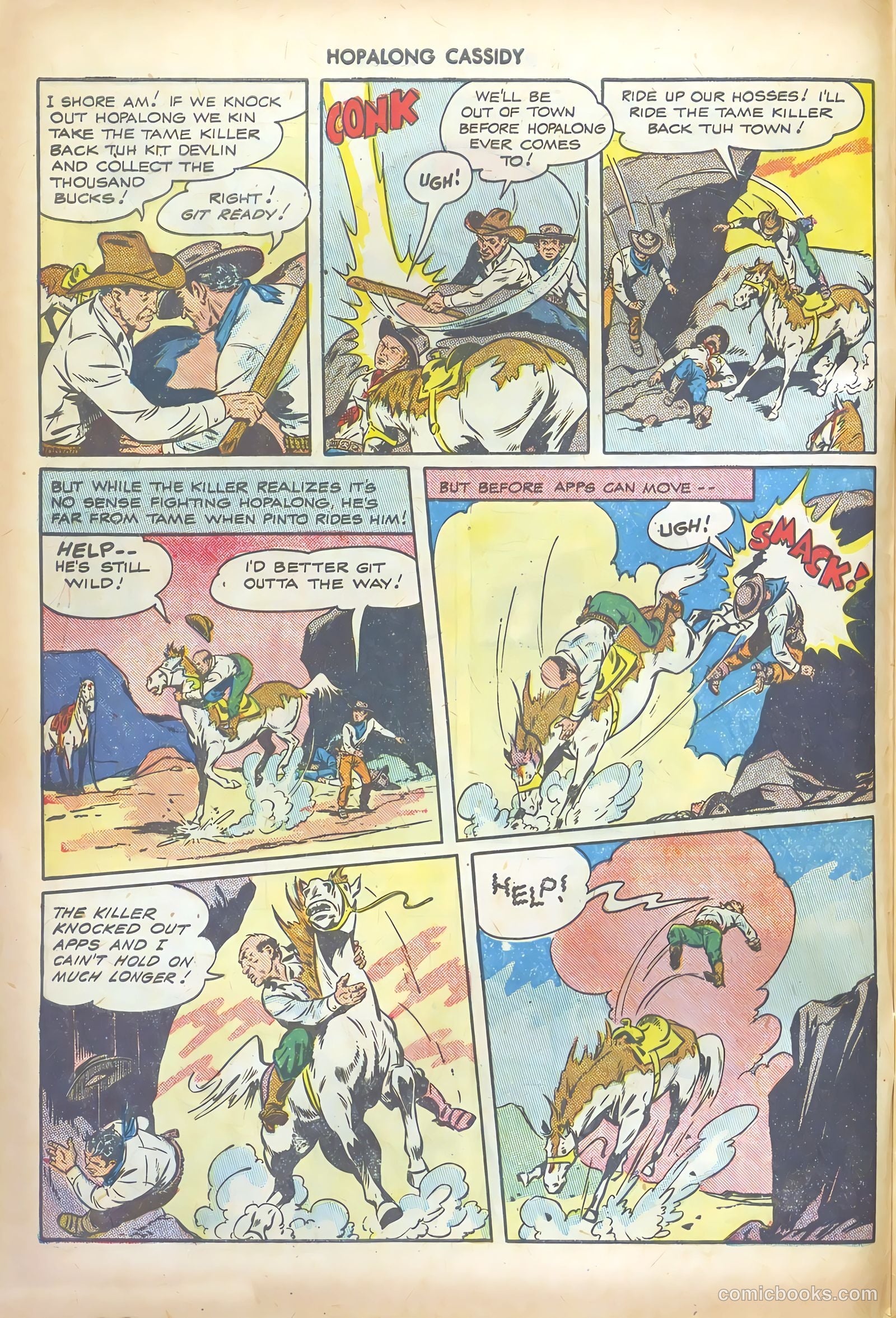 Hopalong Cassidy #12 — page 10 of 52