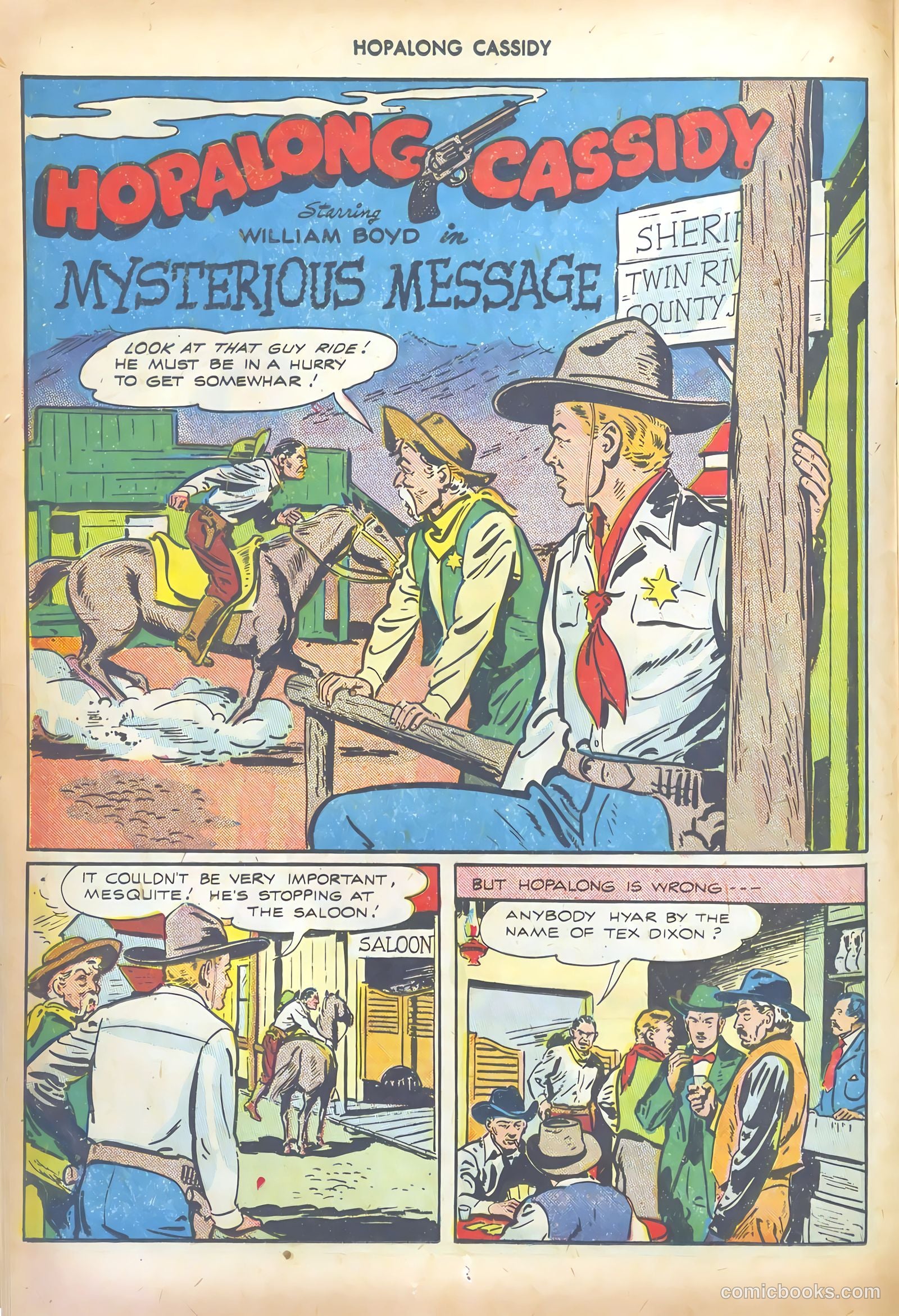 Hopalong Cassidy #12 — page 16 of 52