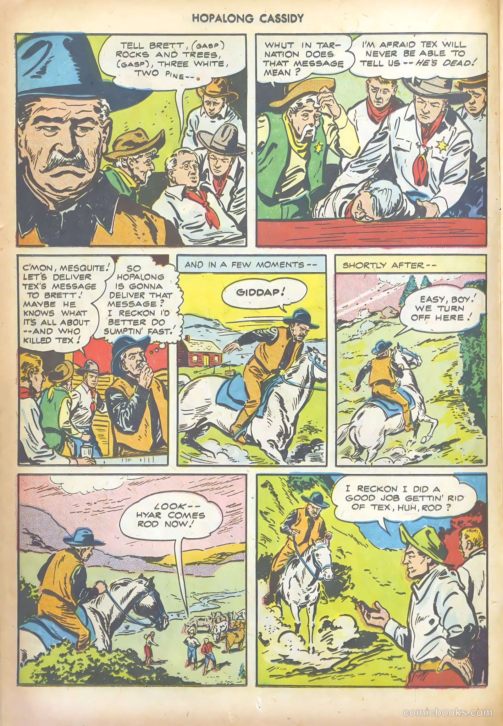Hopalong Cassidy #12 — page 18 of 52