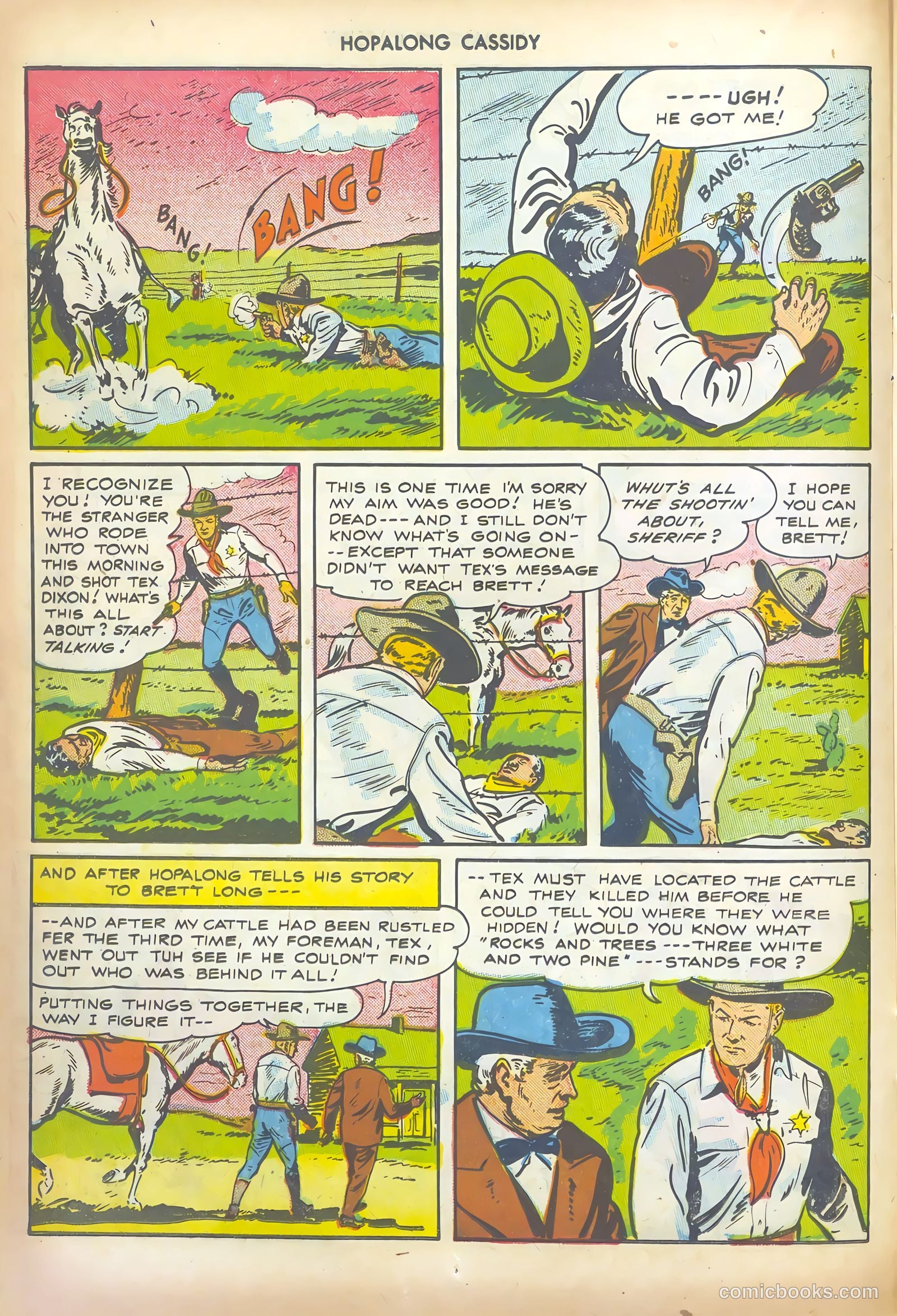 Hopalong Cassidy #12 — page 20 of 52
