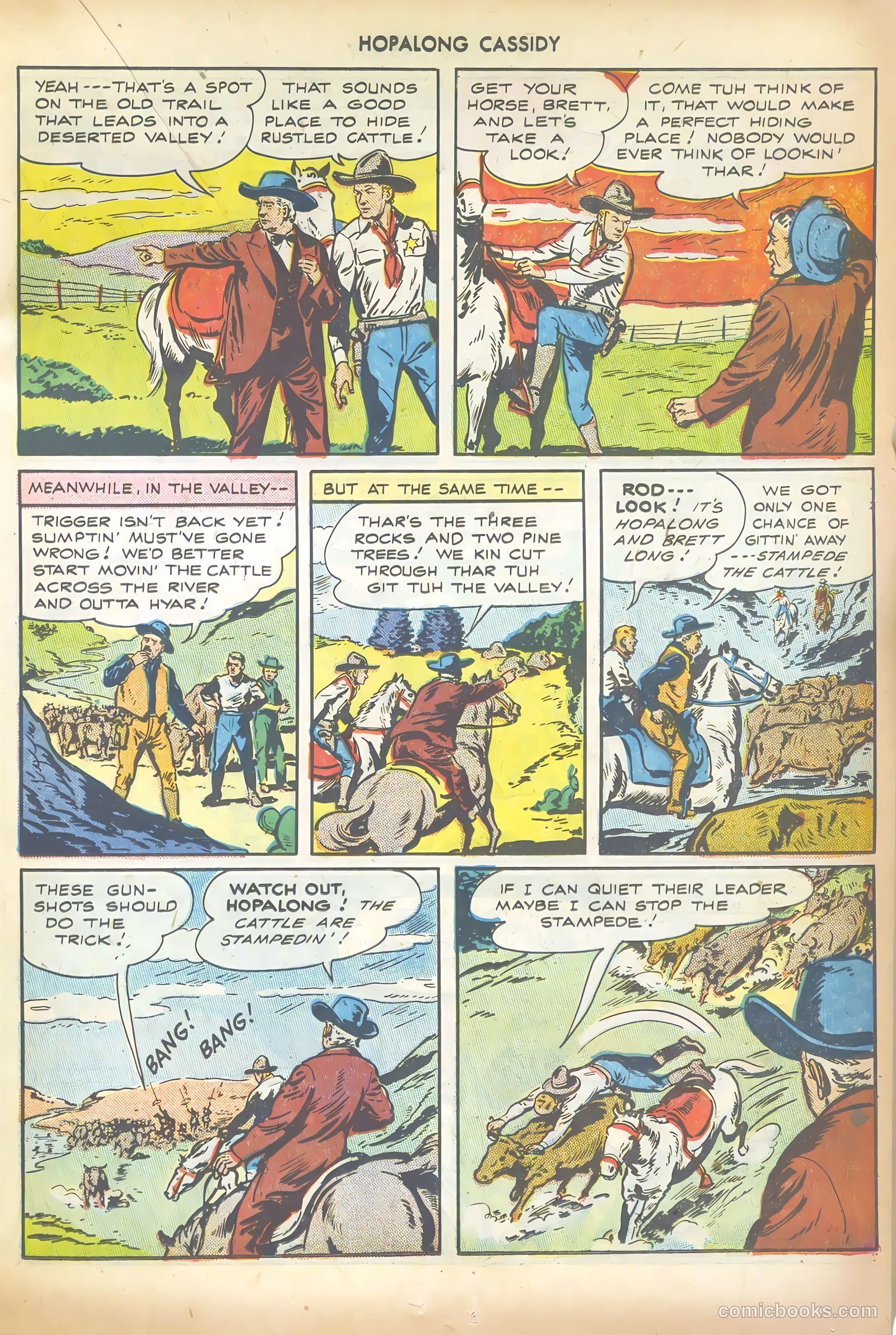 Hopalong Cassidy #12 — page 21 of 52
