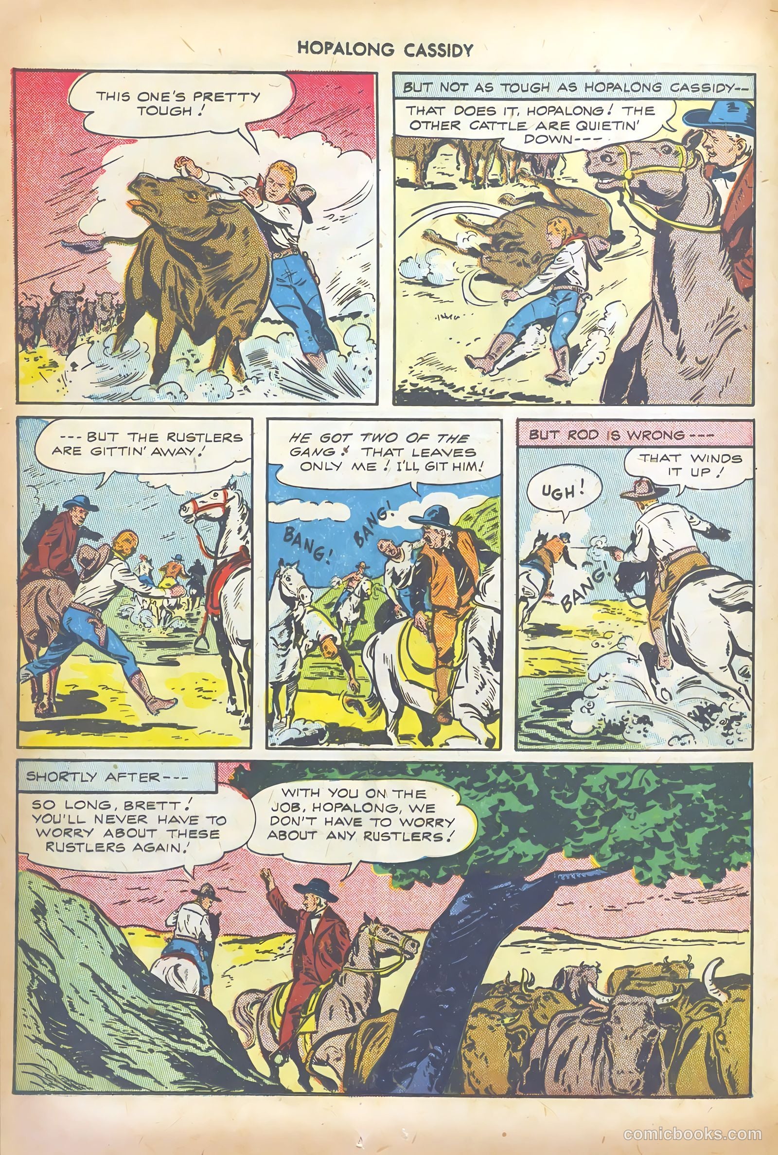 Hopalong Cassidy #12 — page 22 of 52