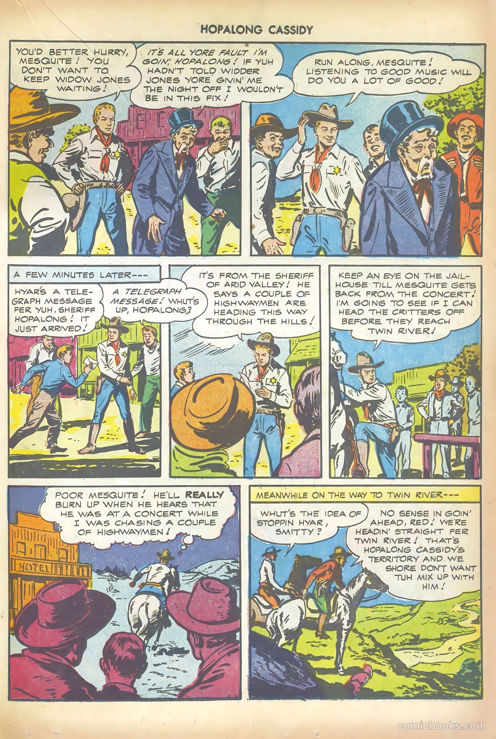 Hopalong Cassidy #12 — page 27 of 52
