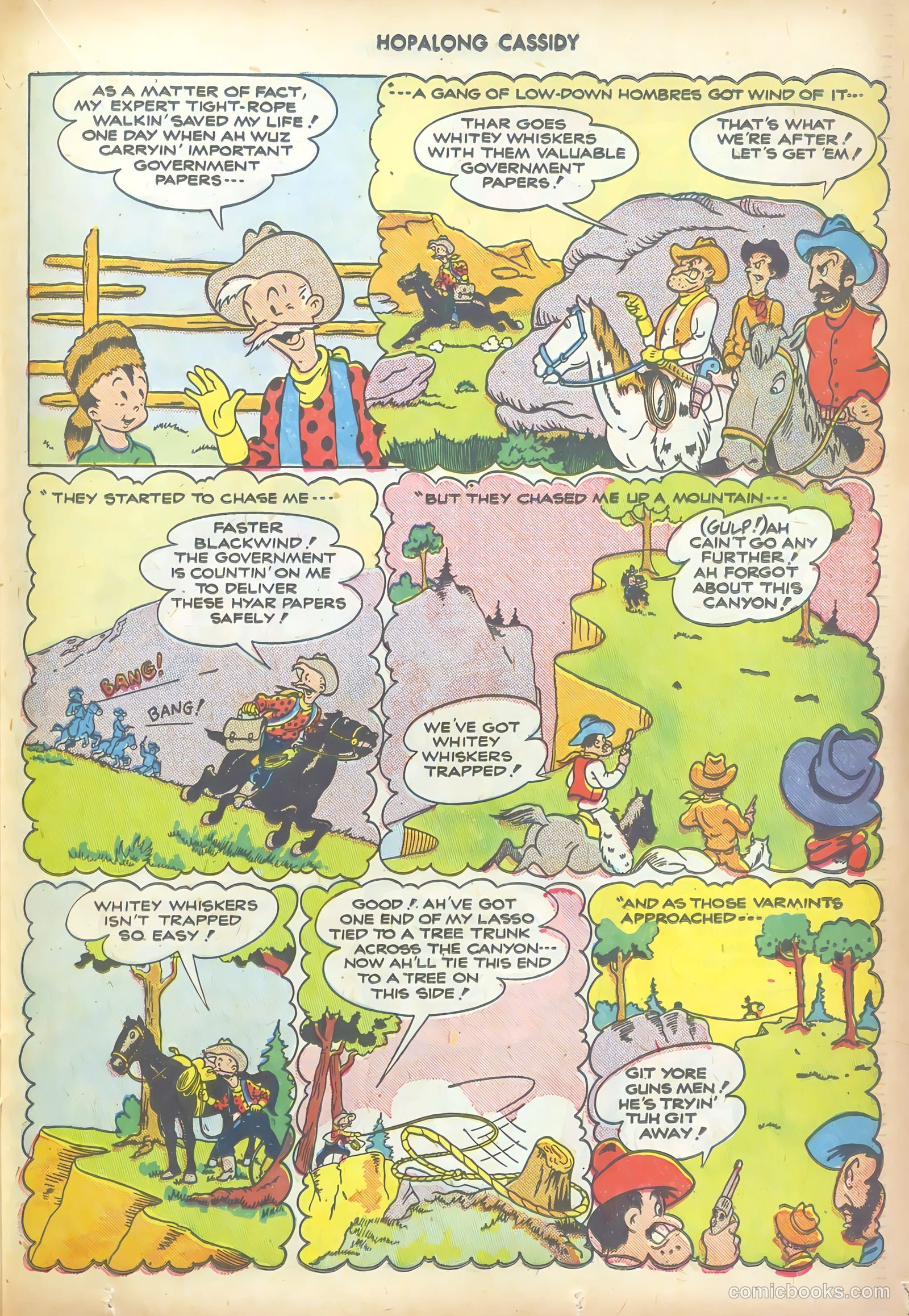 Hopalong Cassidy #12 — page 35 of 52