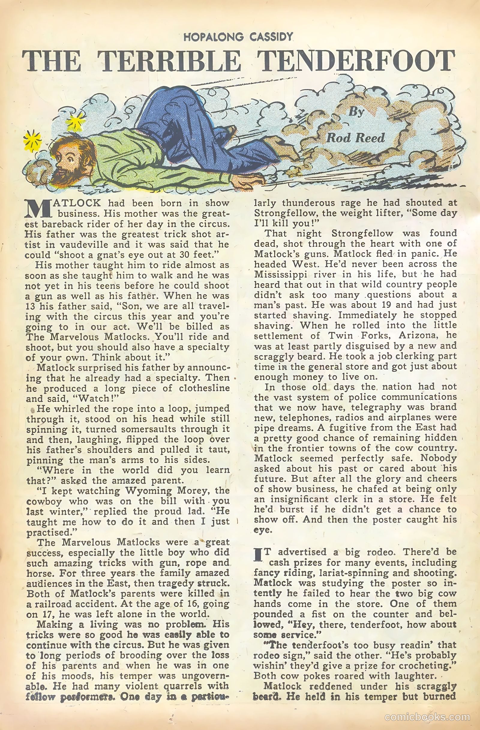 Hopalong Cassidy #12 — page 38 of 52