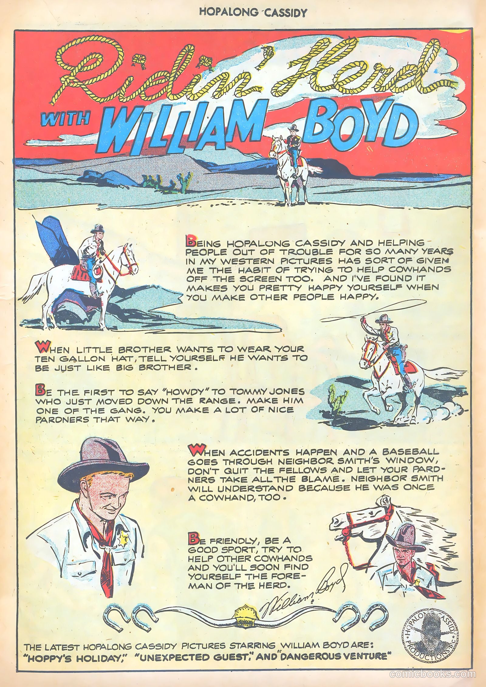Hopalong Cassidy #13 — page 15 of 52