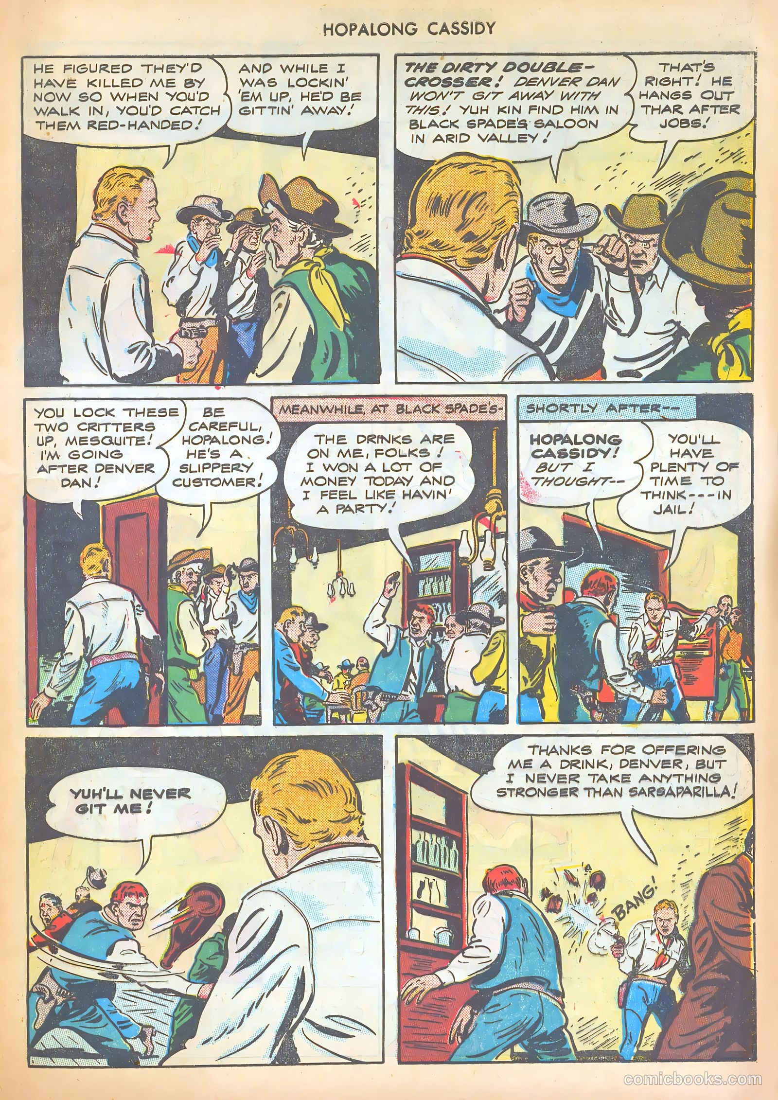 Hopalong Cassidy #13 — page 21 of 52