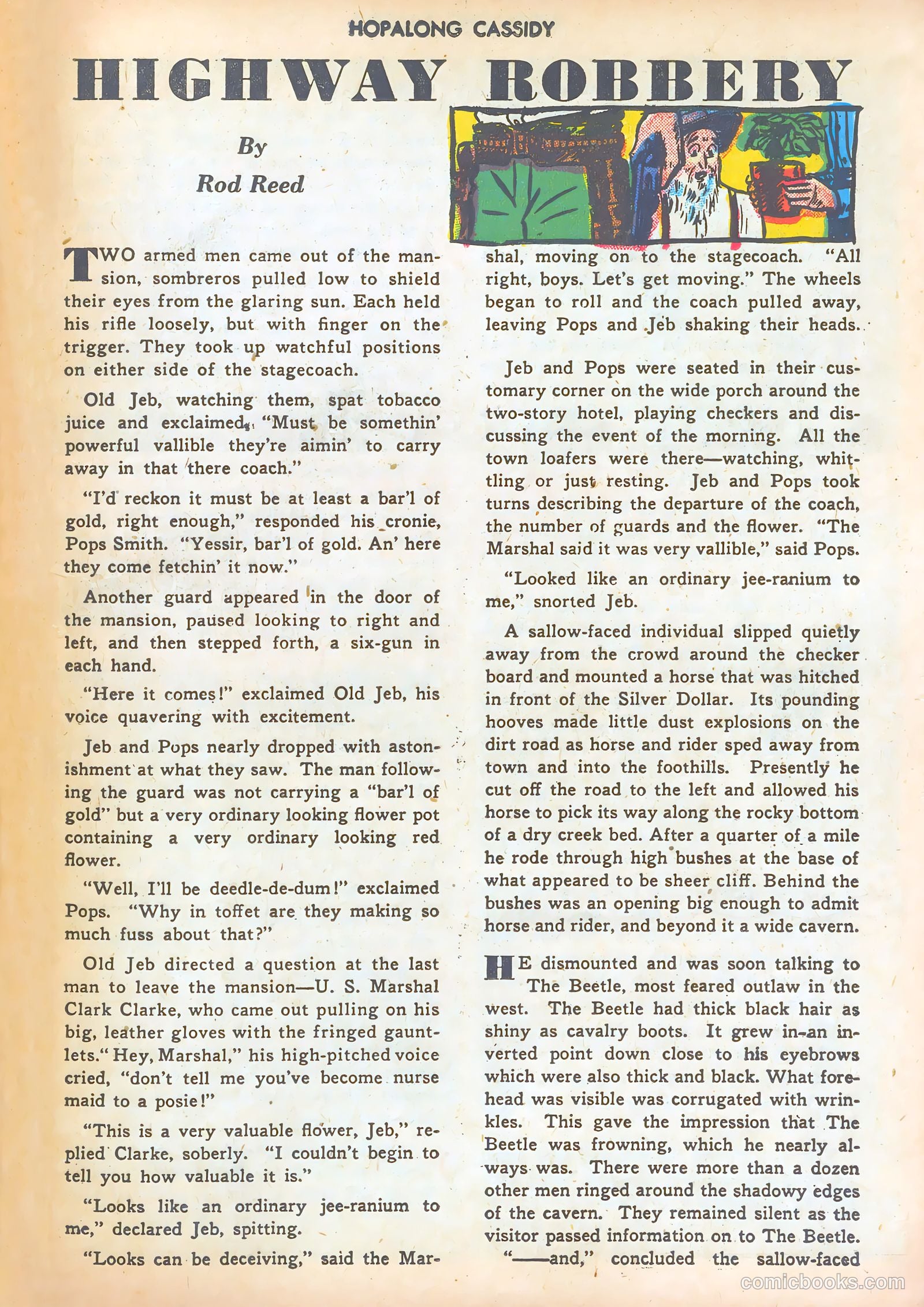 Hopalong Cassidy #13 — page 35 of 52