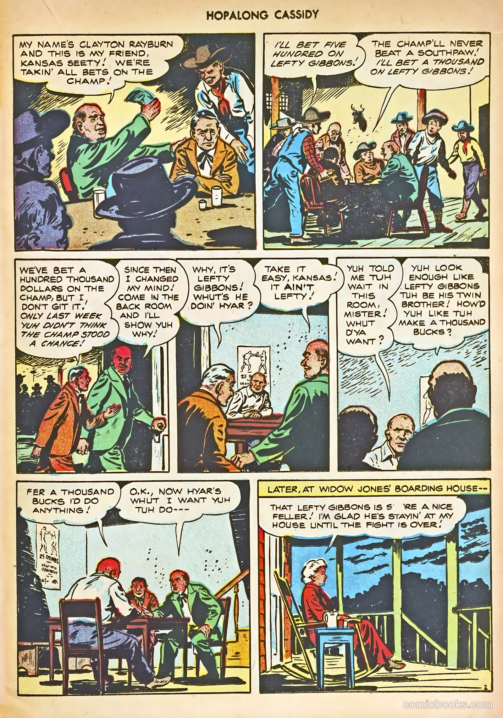 Hopalong Cassidy #14 — page 17 of 52