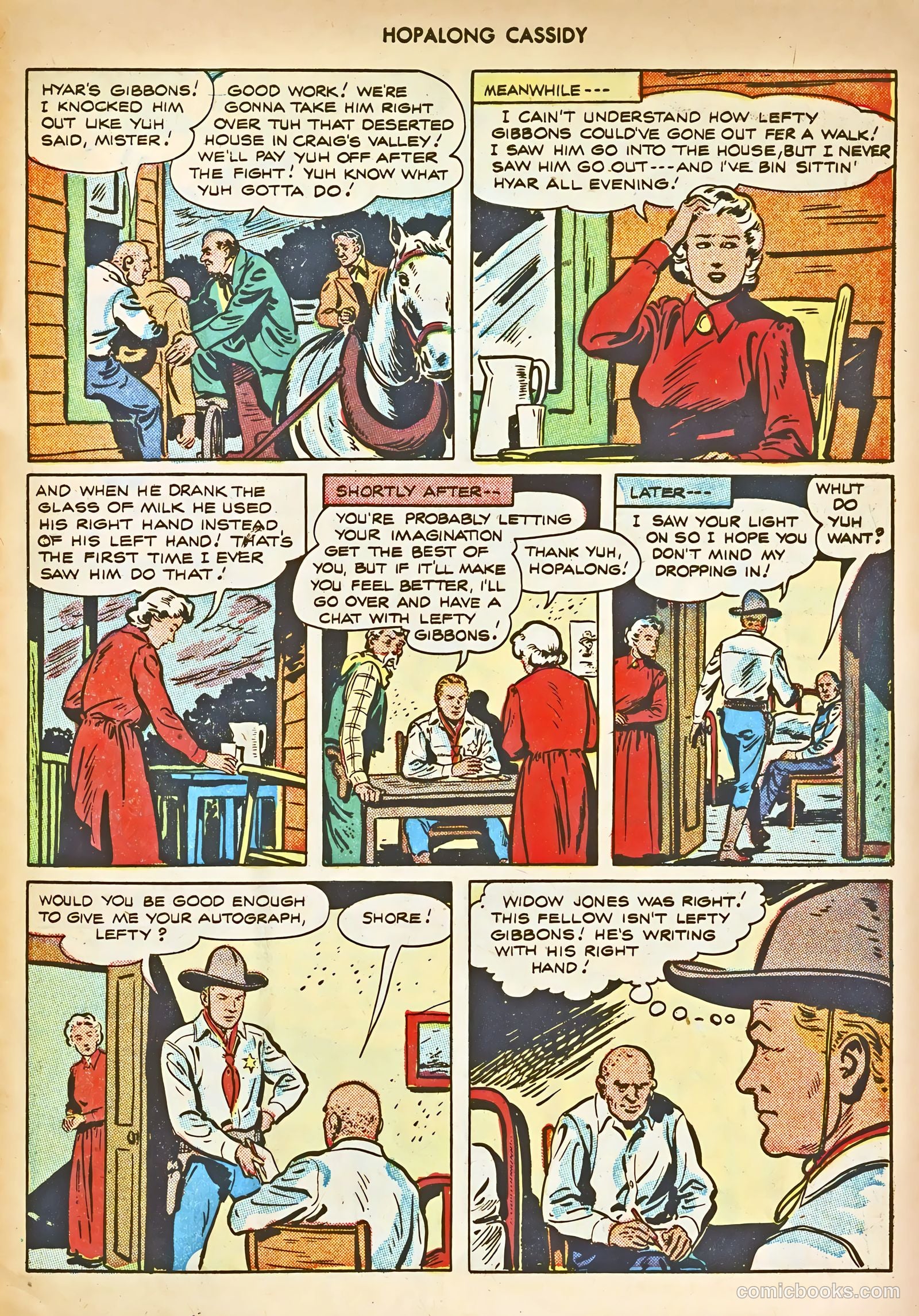 Hopalong Cassidy #14 — page 19 of 52