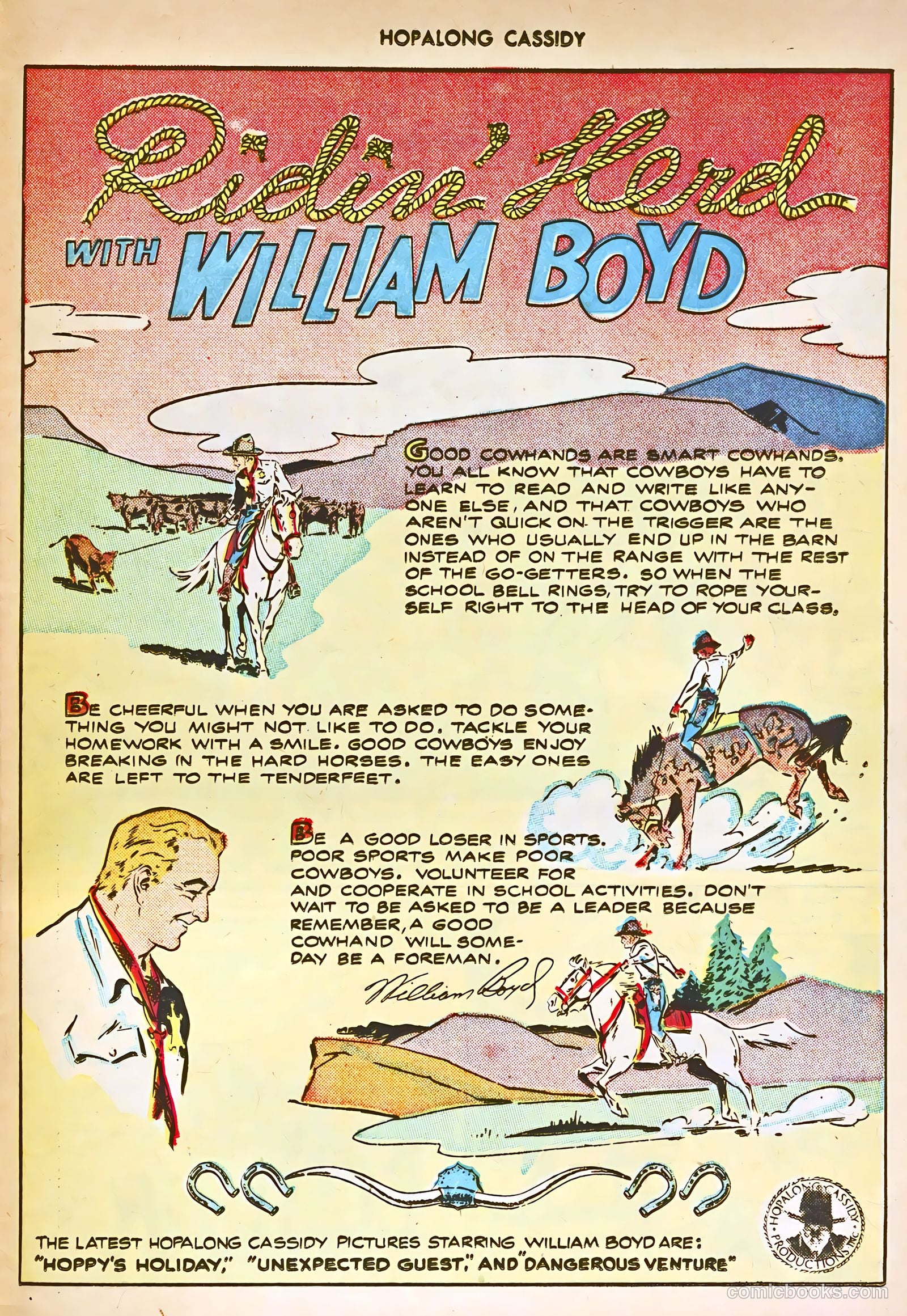 Hopalong Cassidy #14 — page 41 of 52