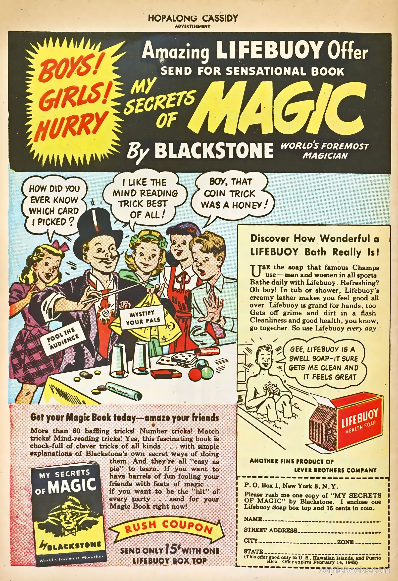 Hopalong Cassidy #14 — page 50 of 52