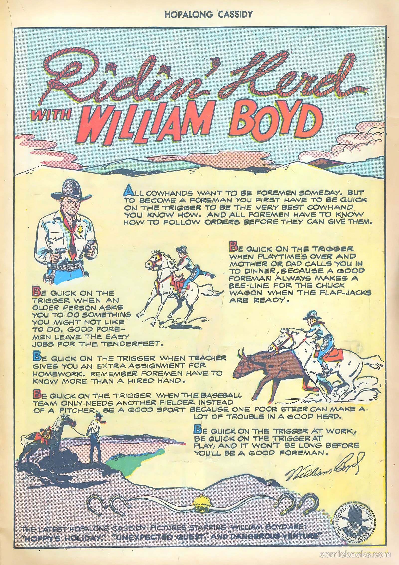 Hopalong Cassidy #15 — page 37 of 52