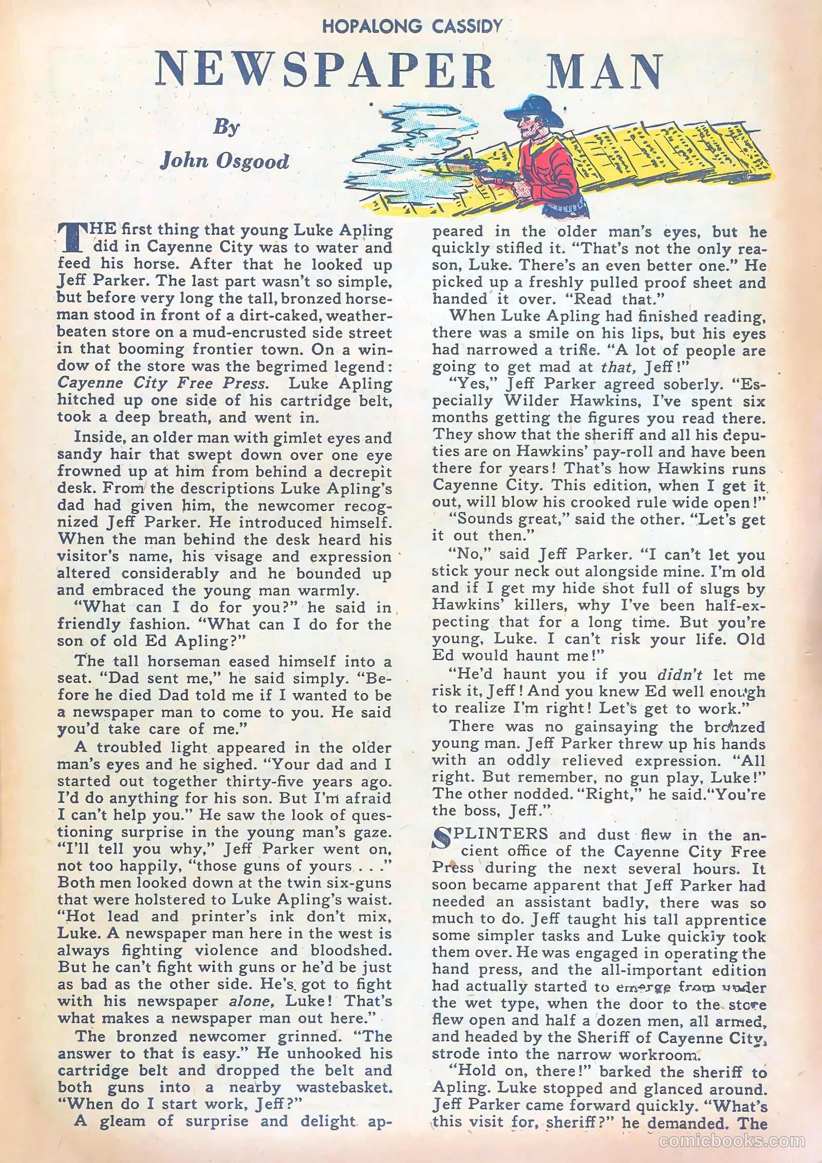 Hopalong Cassidy #15 — page 39 of 52