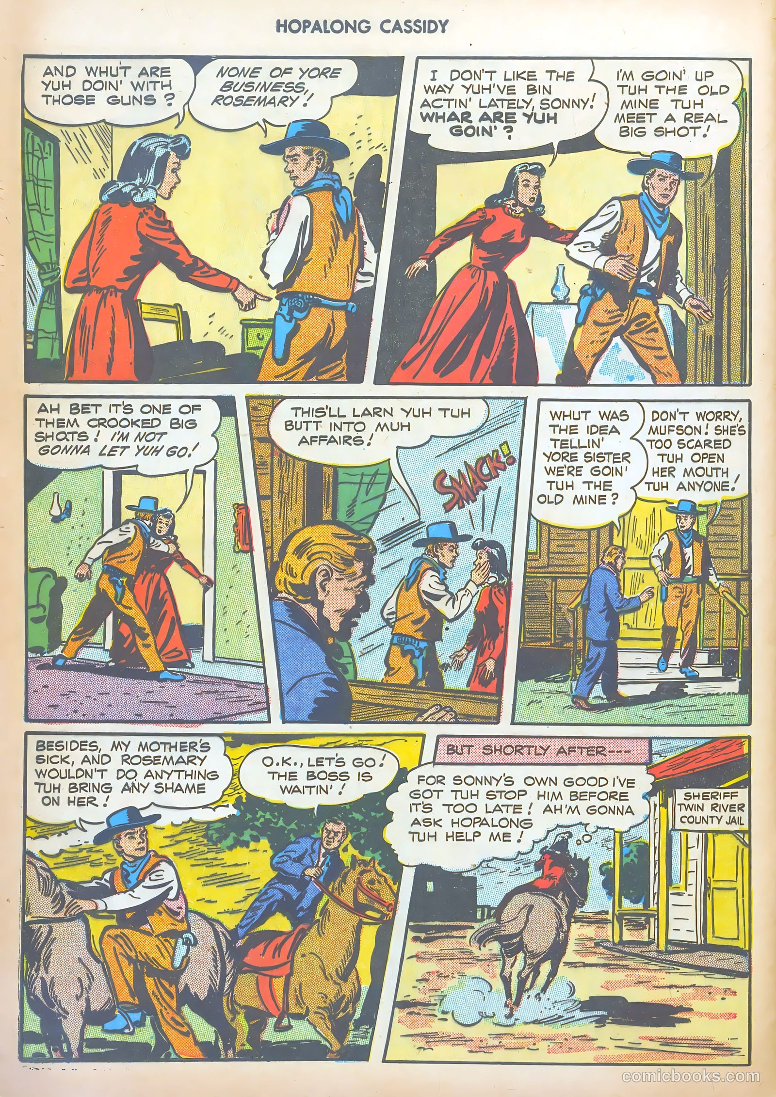 Hopalong Cassidy #15 — page 44 of 52