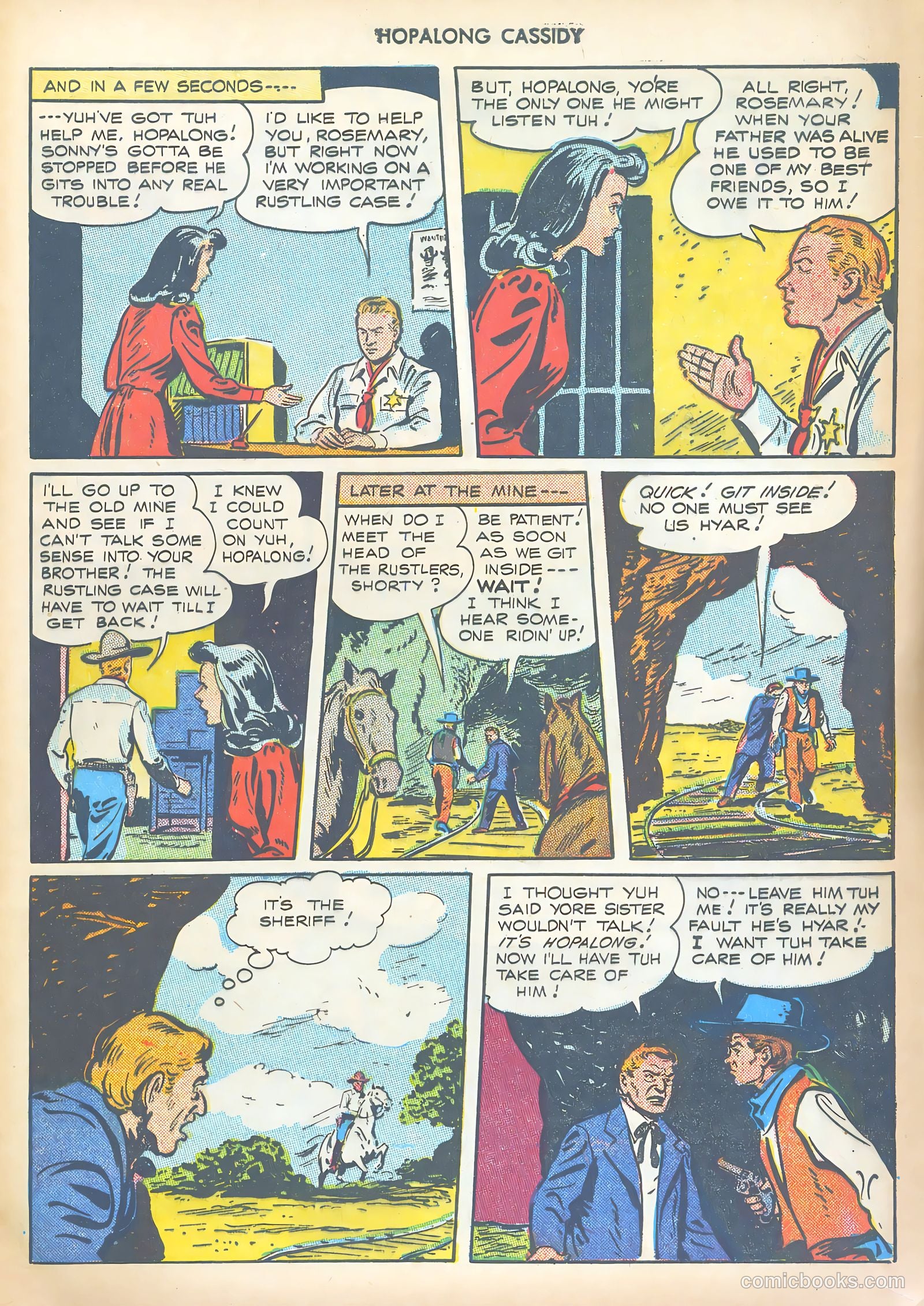 Hopalong Cassidy #15 — page 45 of 52