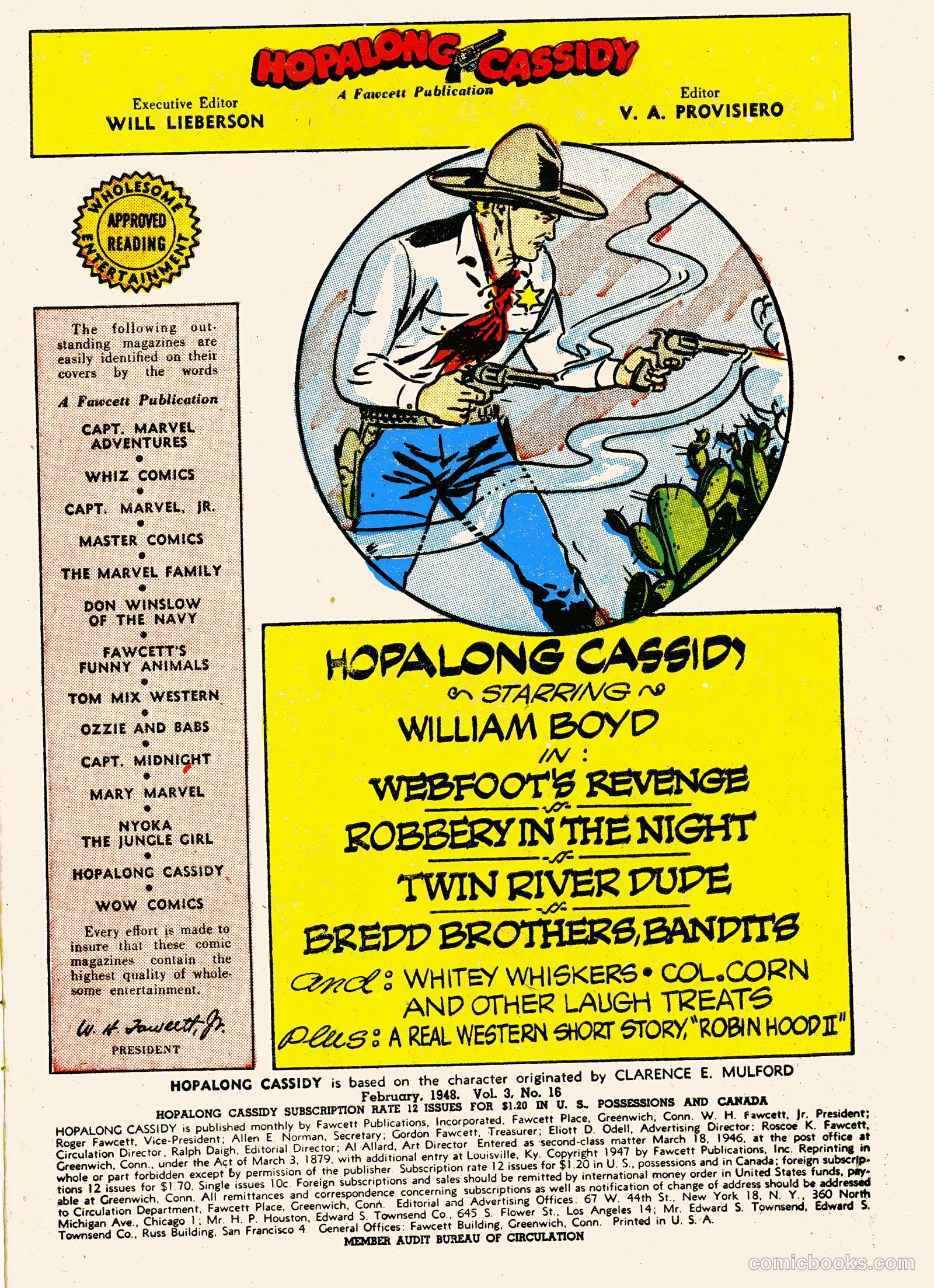 Hopalong Cassidy #16 — page 3 of 52