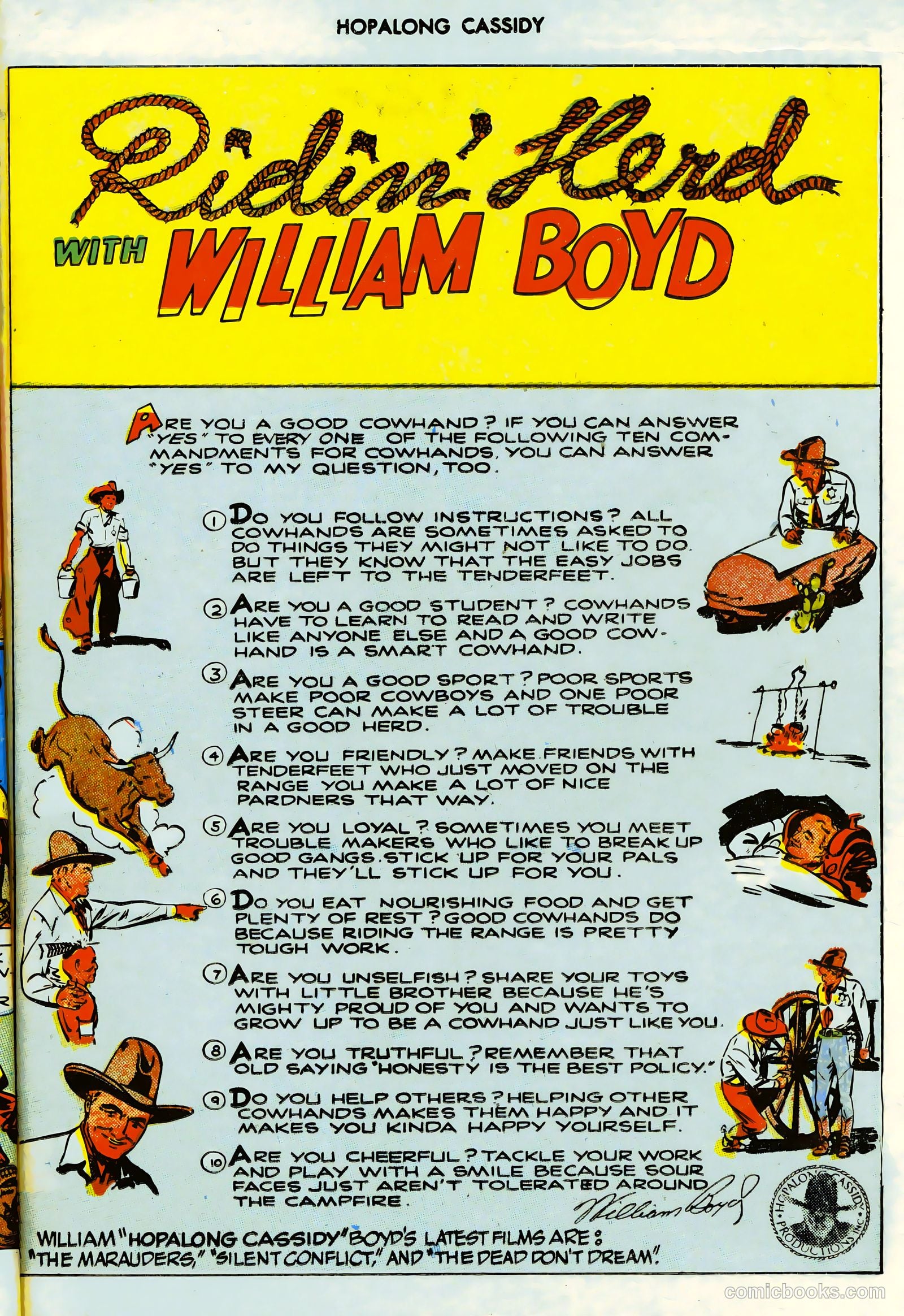 Hopalong Cassidy #16 — page 15 of 52