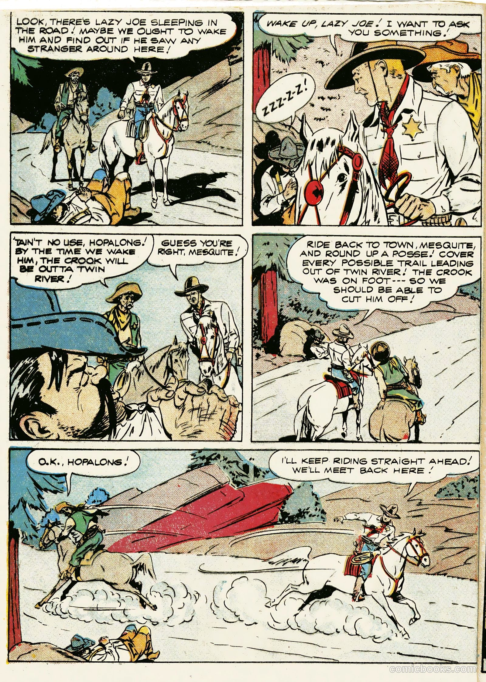 Hopalong Cassidy #16 — page 20 of 52