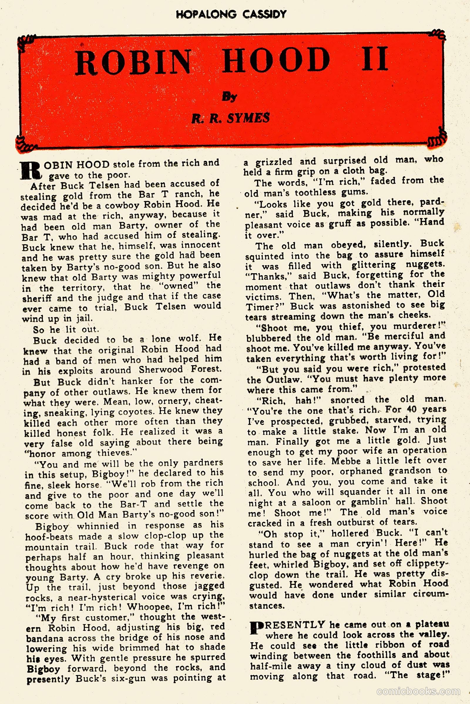 Hopalong Cassidy #16 — page 28 of 52