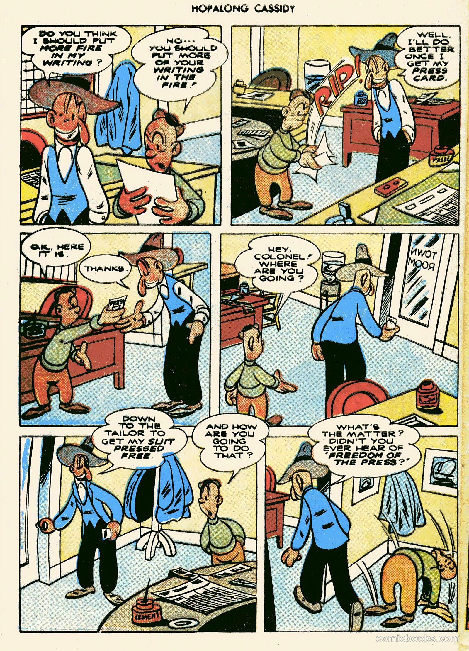 Hopalong Cassidy #16 — page 44 of 52