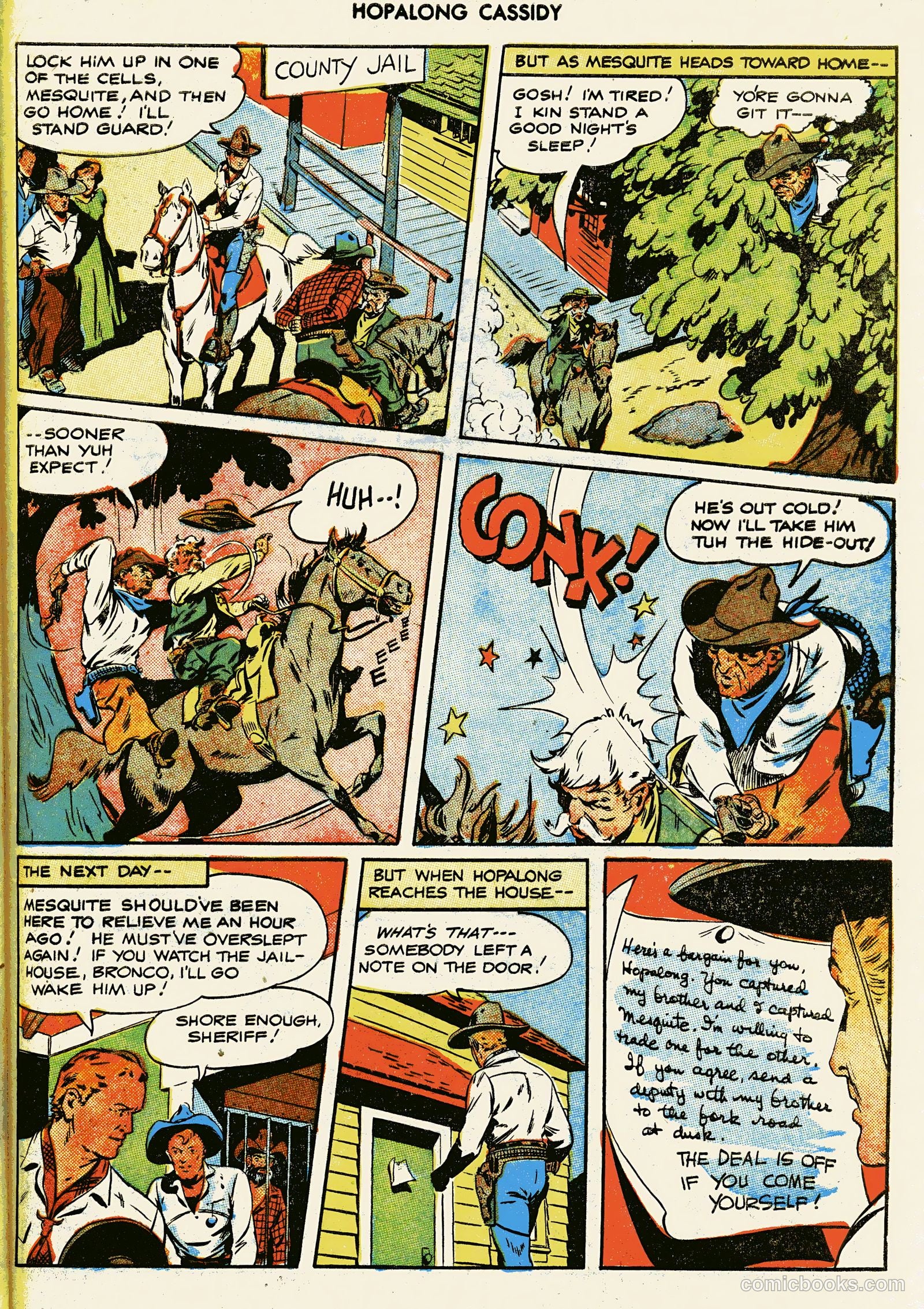 Hopalong Cassidy #16 — page 47 of 52