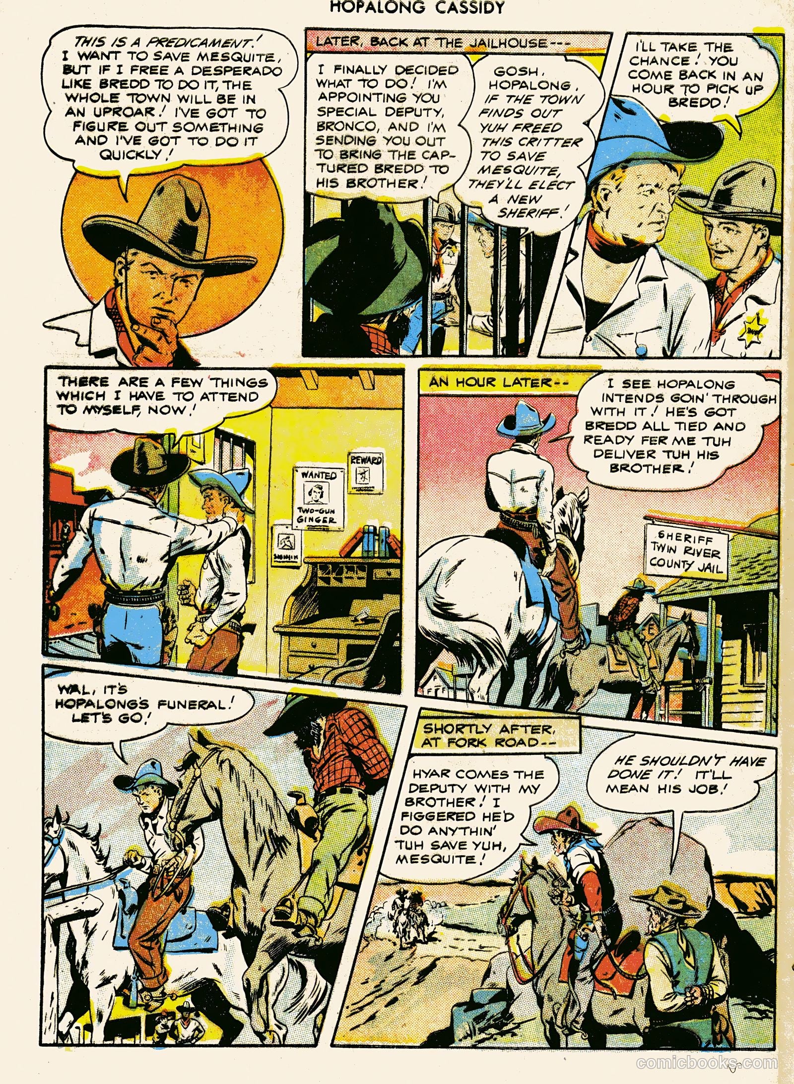 Hopalong Cassidy #16 — page 48 of 52