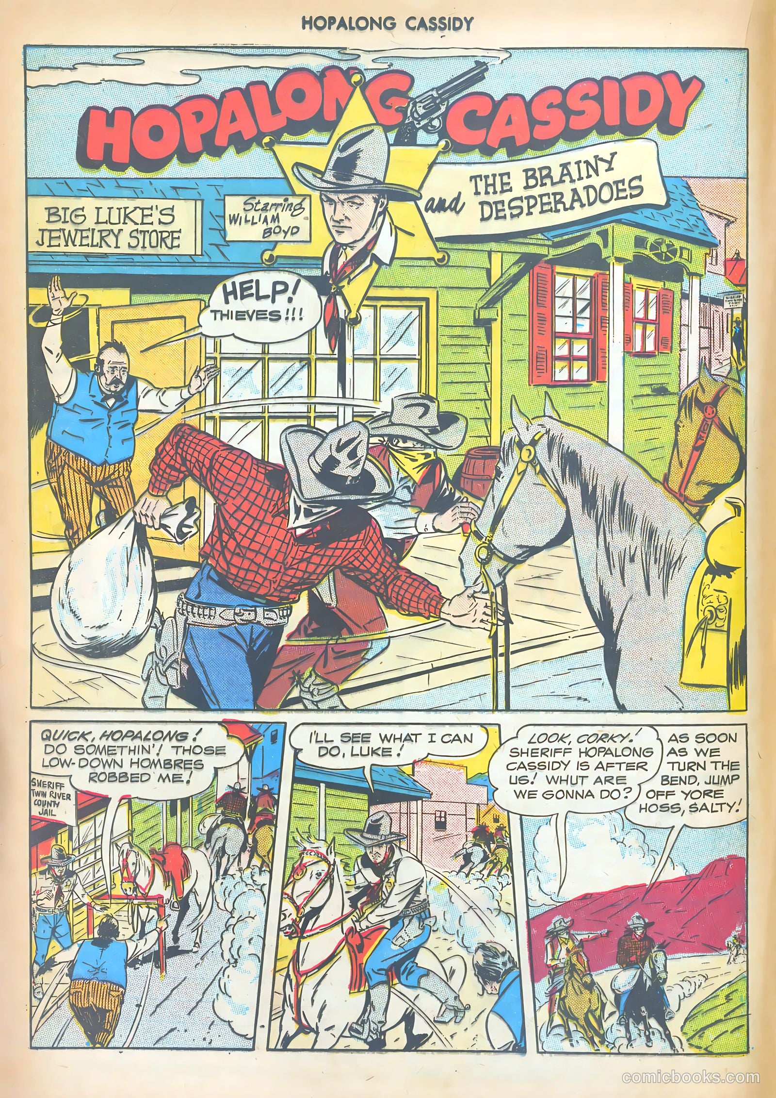 Hopalong Cassidy #17 — page 16 of 52